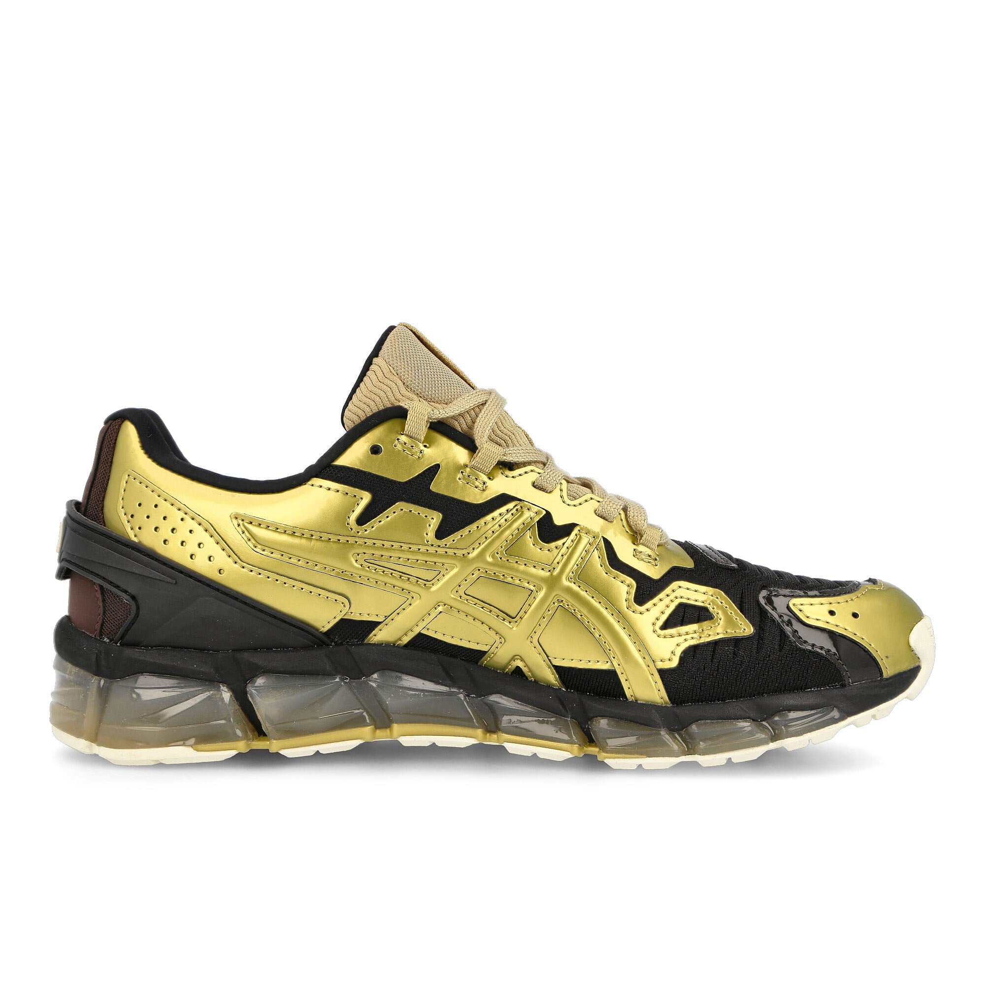 Asics GmbH x Asics Gel Quantum 360 6 Rich Gold-Black Coffee Low Top Sneakers Material | Overkill
