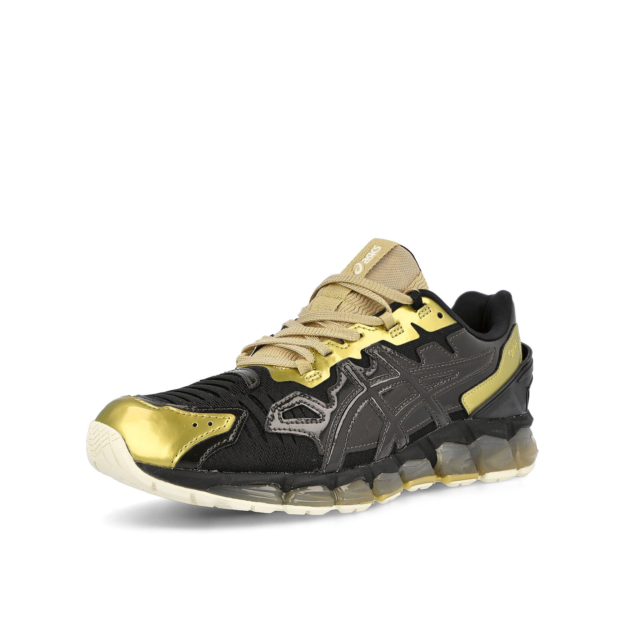 Asics GmbH x Asics Gel Quantum 360 6 Rich Gold-Black Coffee Low Top Sneakers Detailfoto | Overkill