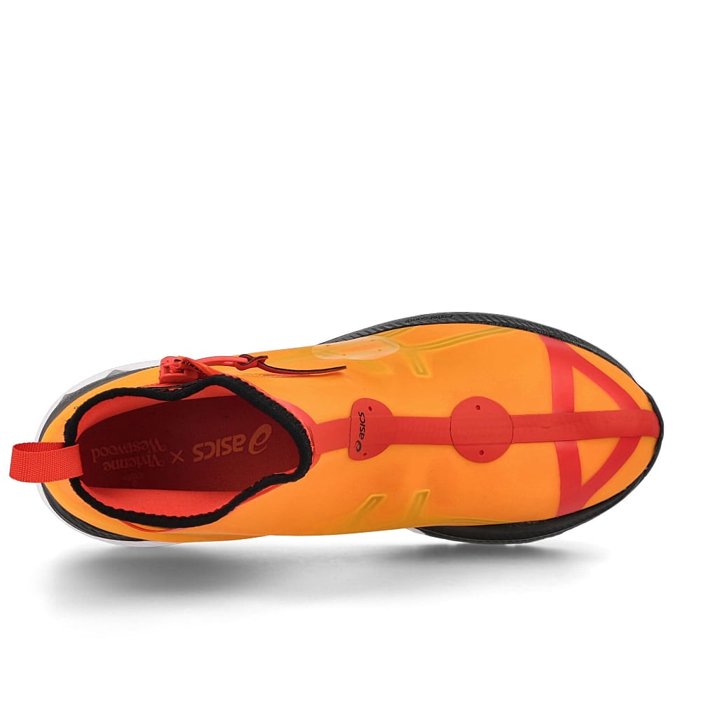 Asics Vivienne Westwood x Asics Gel-Kayano 27 LTX Citrus-Black Sneakers Detailfoto | Overkill