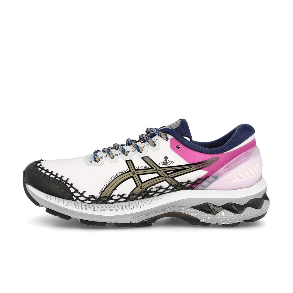 Asics Vivienne Westwood x Asics Gel-Kayano 27 DE White-Lichen Rock Sneakers 1201A116-101 | Overkill