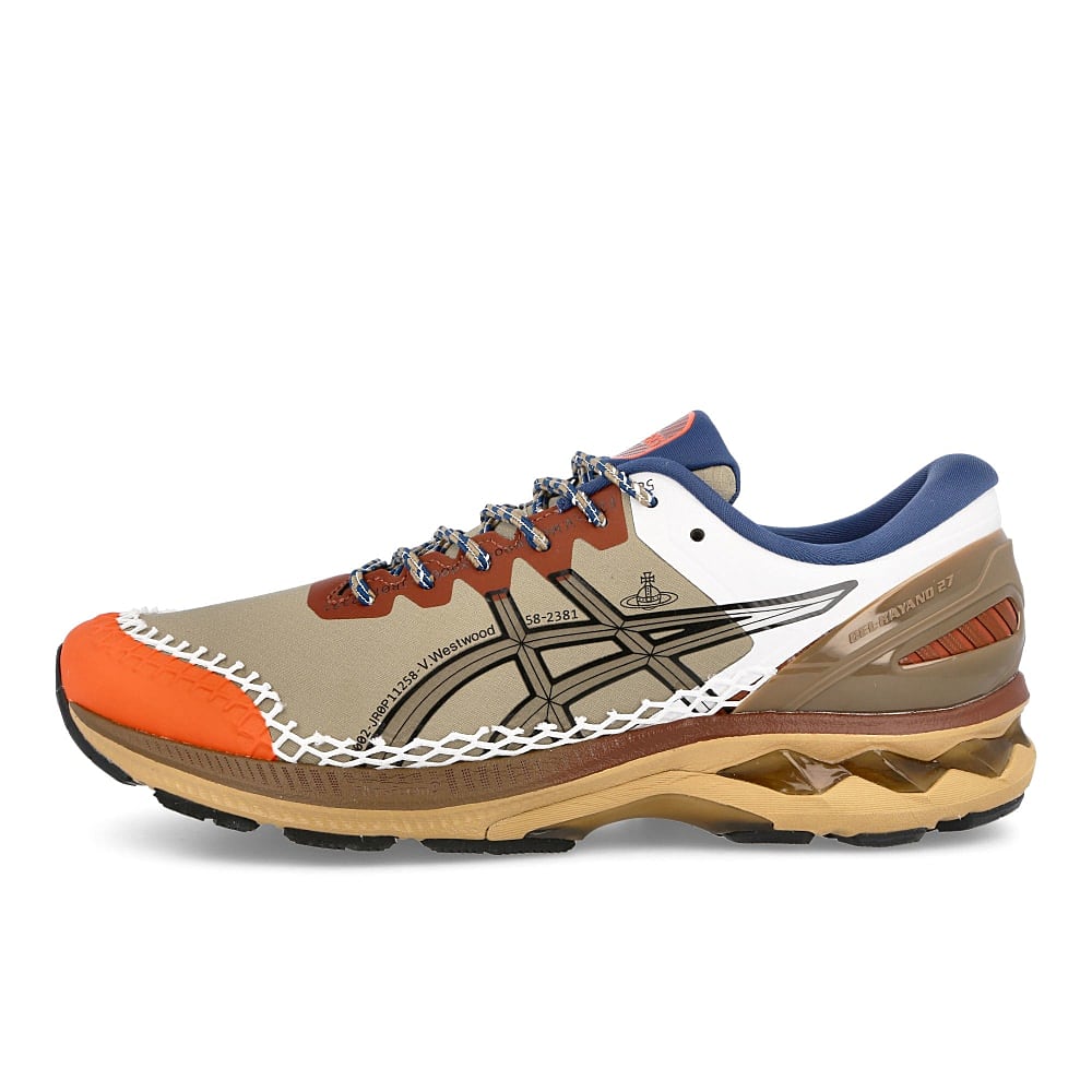 Asics Vivienne Westwood x Asics Gel Kayano 27 DE Lichen Green-Ox Brown Sneakers 1201A116-300 | Overkill