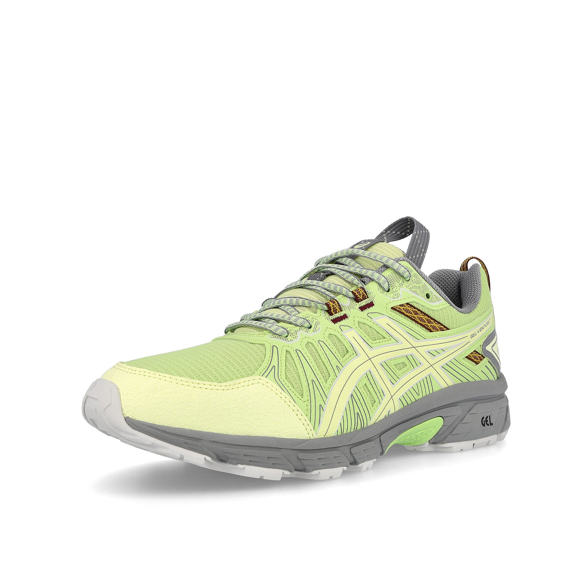 Asics hn1-s gel-venture 7 Lime Green-Huddle Yellow Sneakers Close Up | Overkill