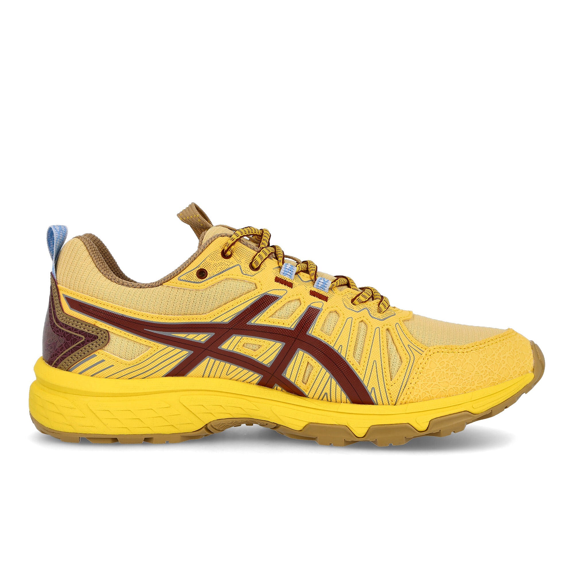 Asics hn1-s gel-venture 7 Yellow-Ox Brown Sneakers Silhouette | Overkill