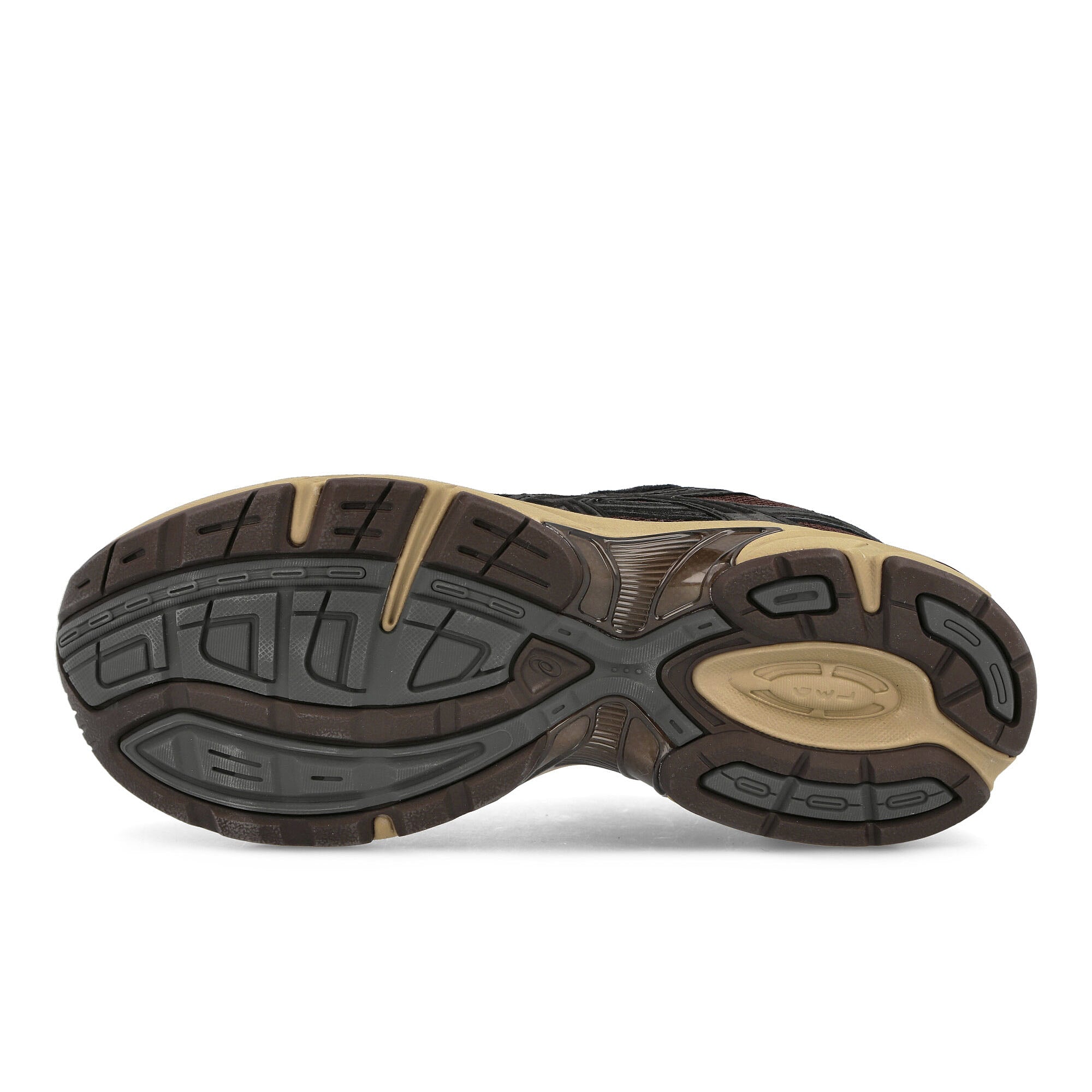 Asics Gel-1130 Coffee / Black Low Top Sneakers Detail View 1 | Overkill