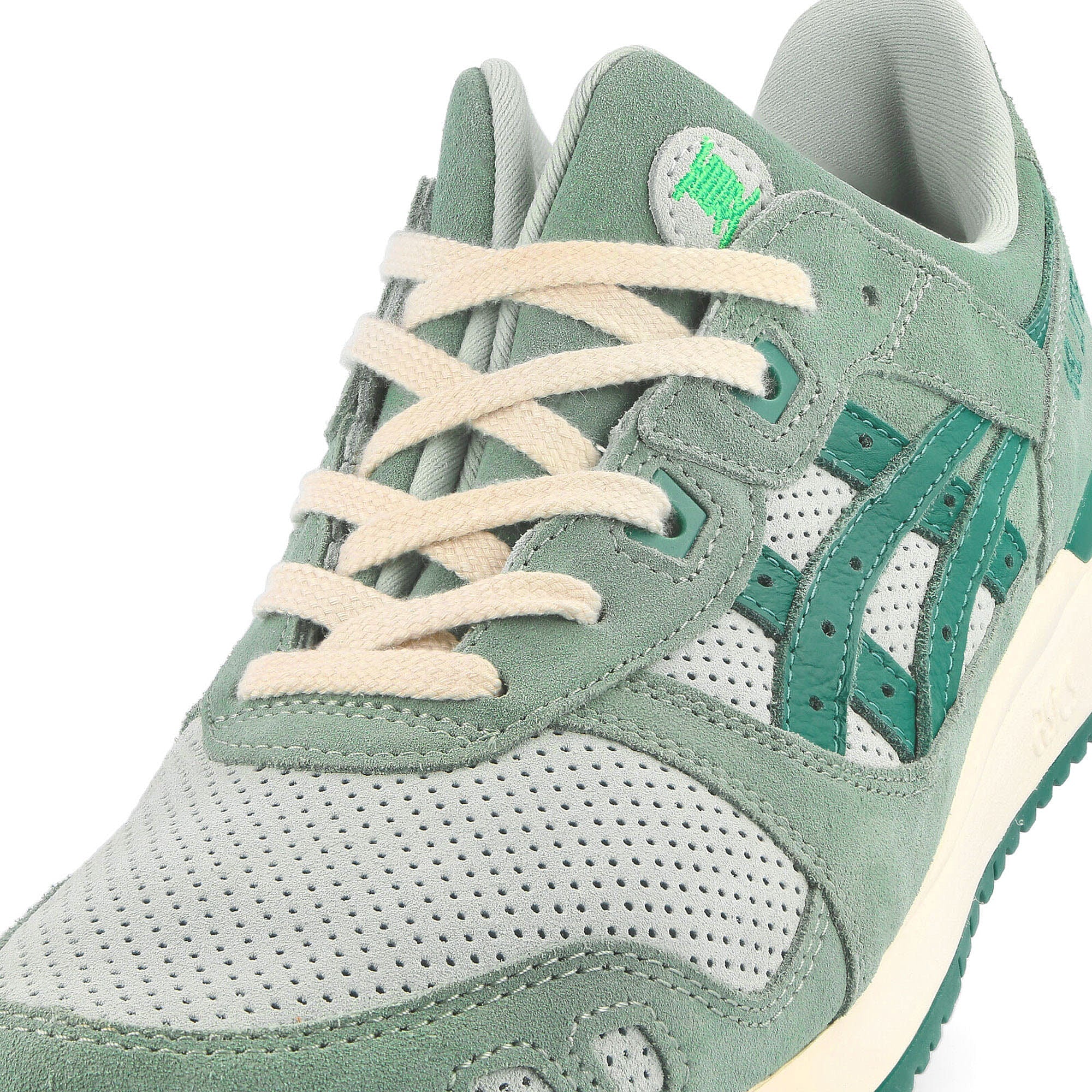 Asics gel lyte iii og Lichen Rock-Edible Moss Low Top Sneakers Detailfoto | Overkill