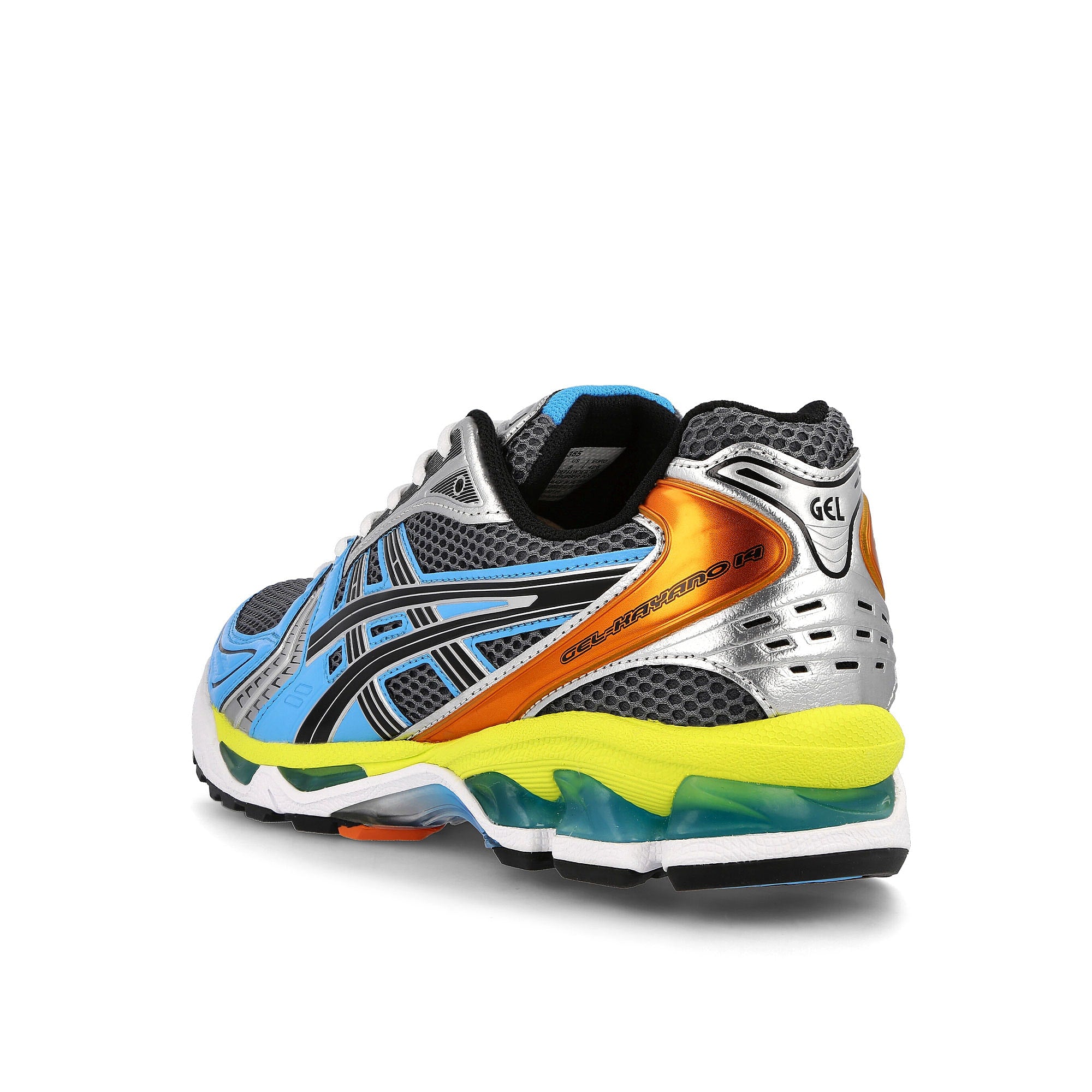 Asics Angelo Baque x Asics Gel-Kayano 14 Black-Black Low Top Sneakers Material | Overkill