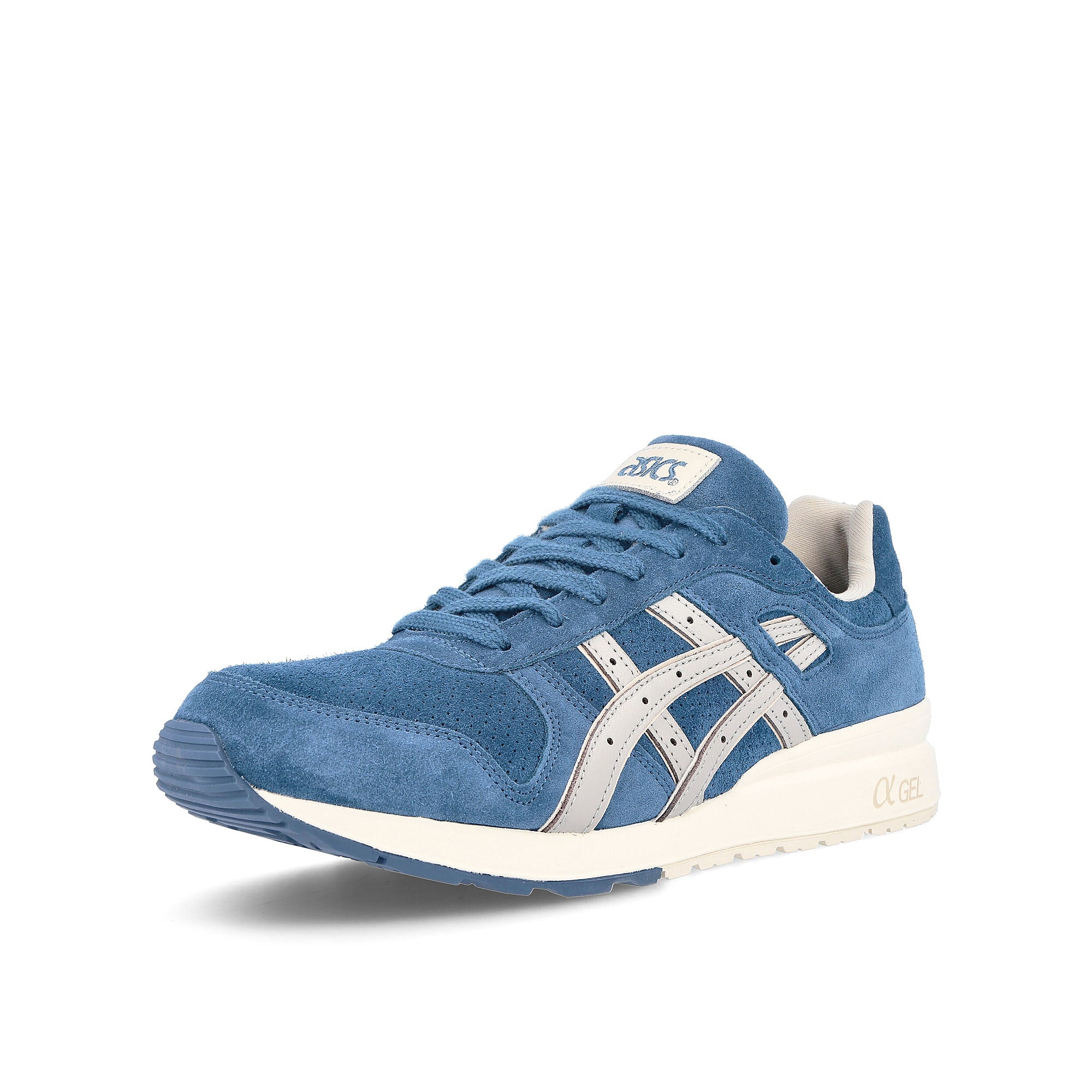 Asics gt-ii Azure-Smoke Blue Sneakers Close Up | Overkill