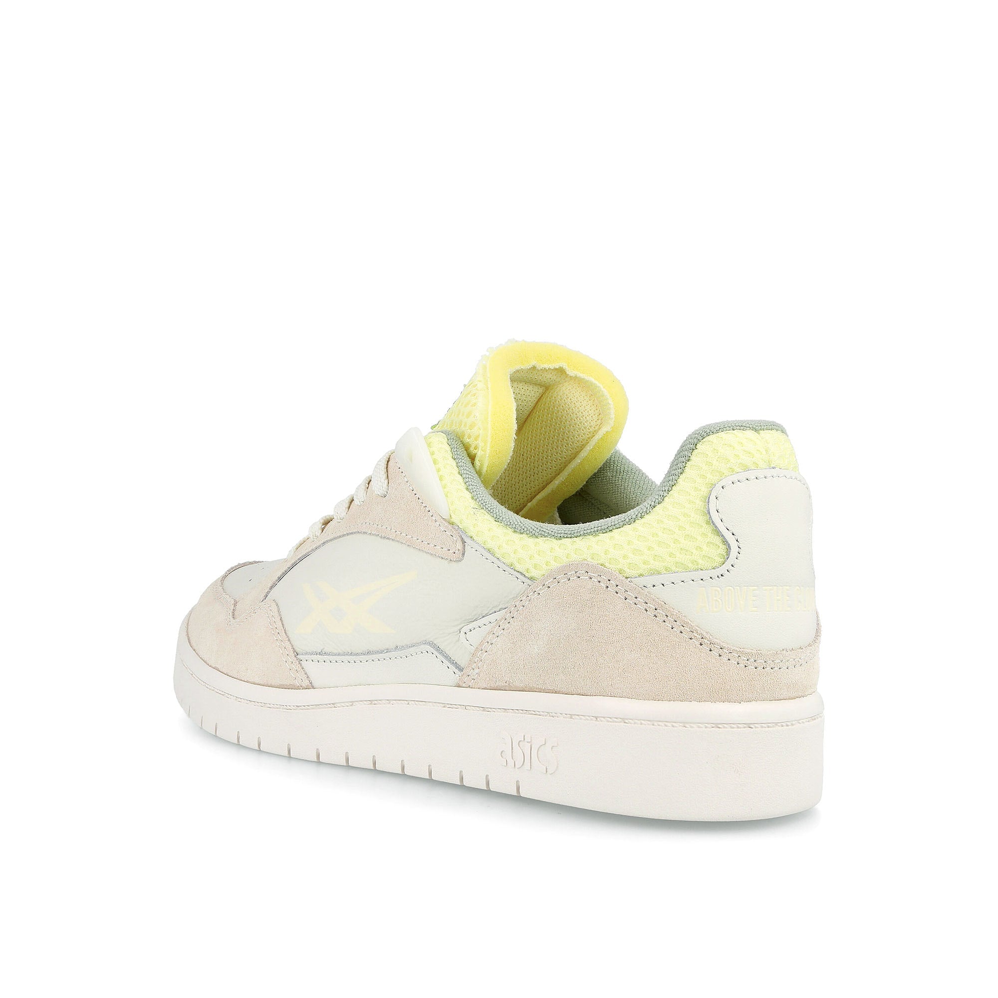 Asics Above the Clouds x Asics Skycourt Birch-Sage Green Low Top Sneakers Material | Overkill