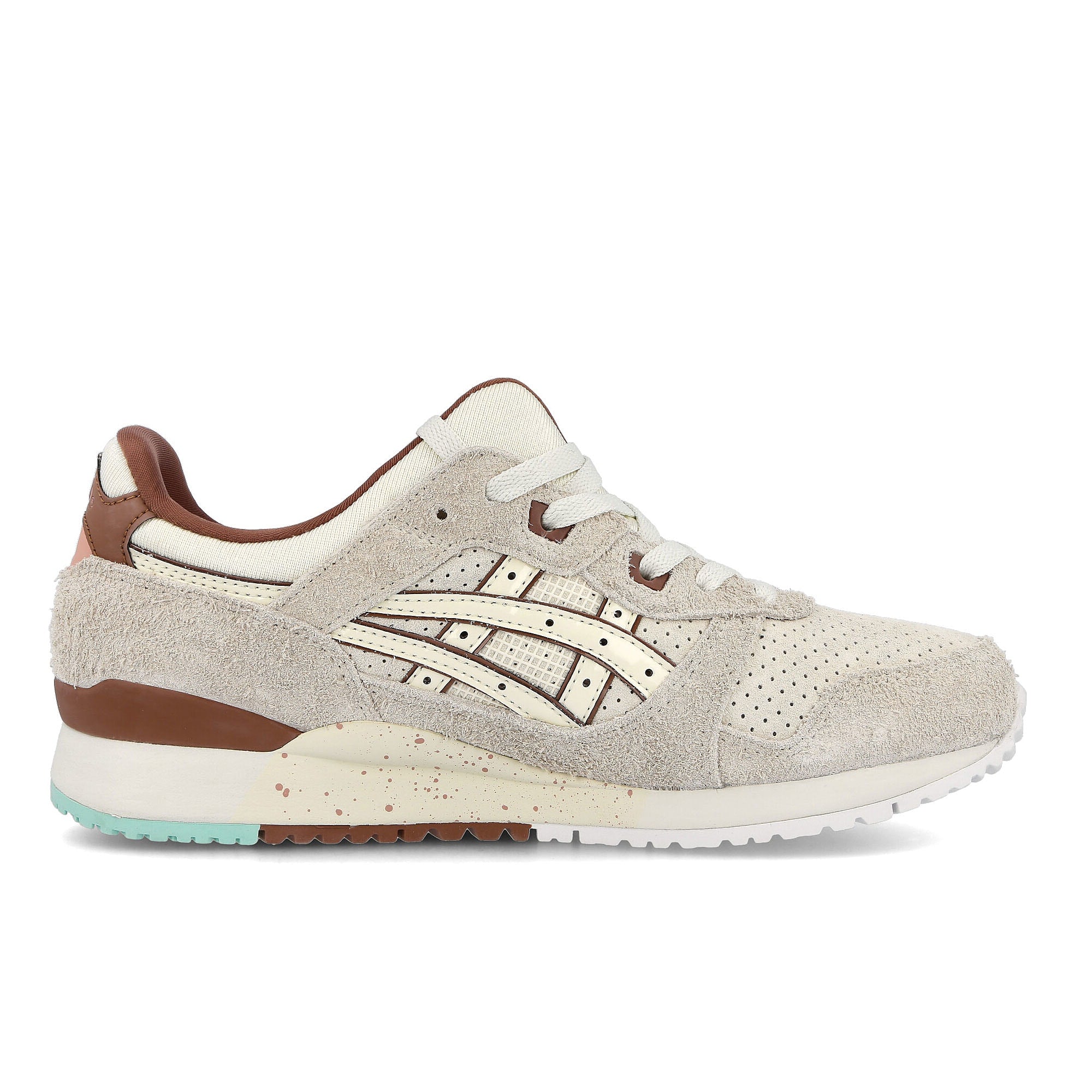 Asics Nice Kicks x Asics Gel Lyte III OG Ivory-Ivory Sneakers Silhouette | Overkill