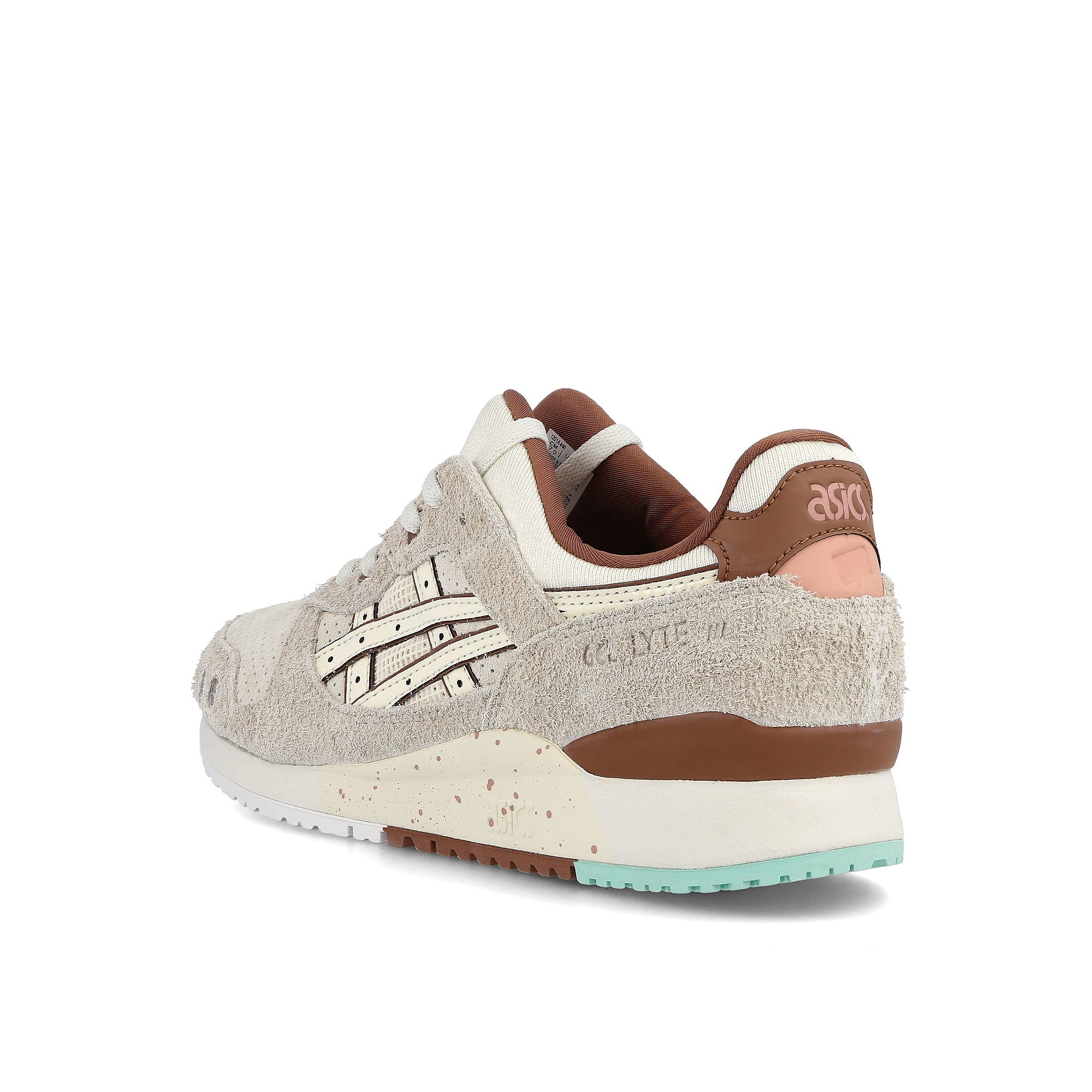 Asics Nice Kicks x Asics Gel Lyte III OG Ivory-Ivory Sneakers Material | Overkill