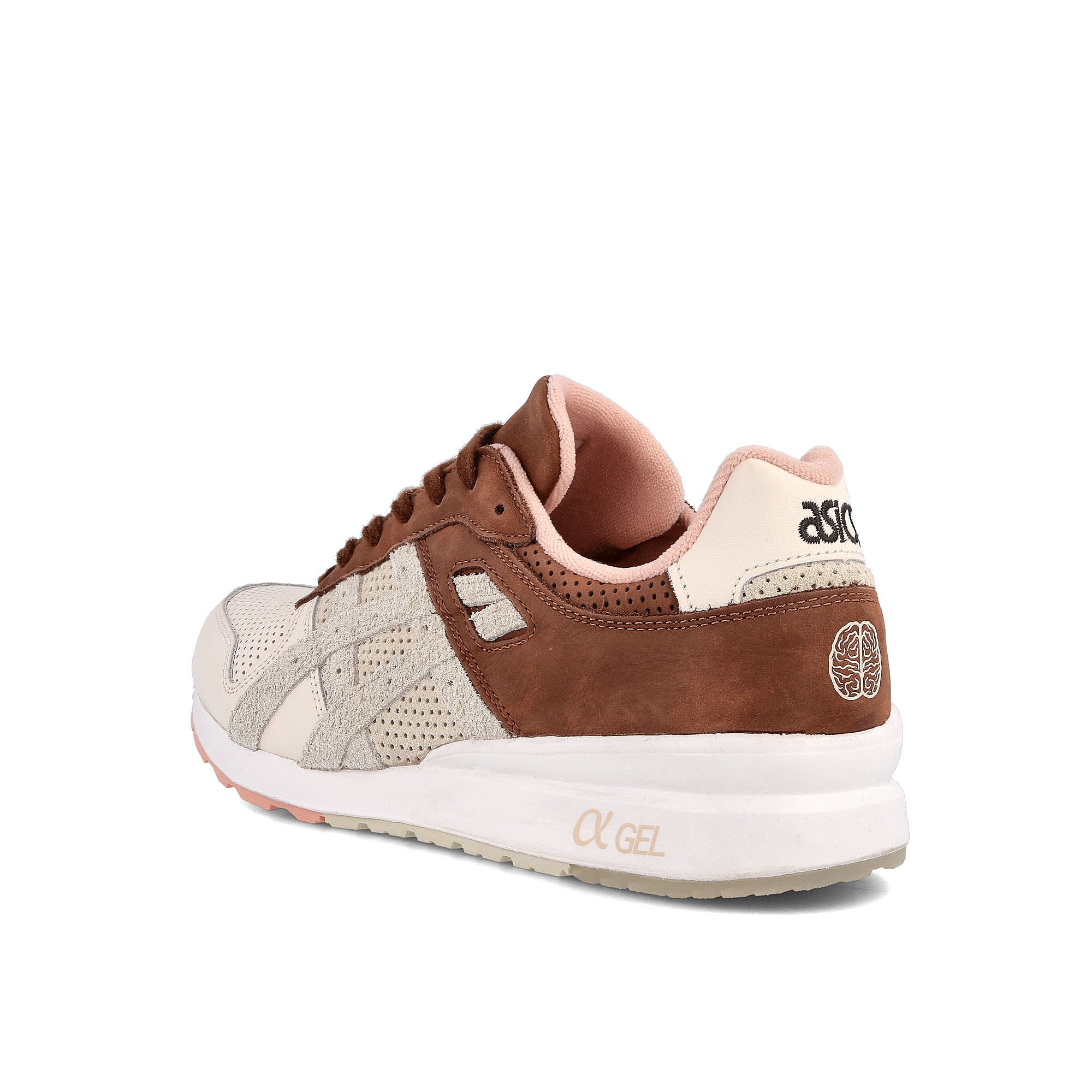 Asics Afew x Asics GT-II Blush / Chocolate Brown Low Top Sneakers Material | Overkill