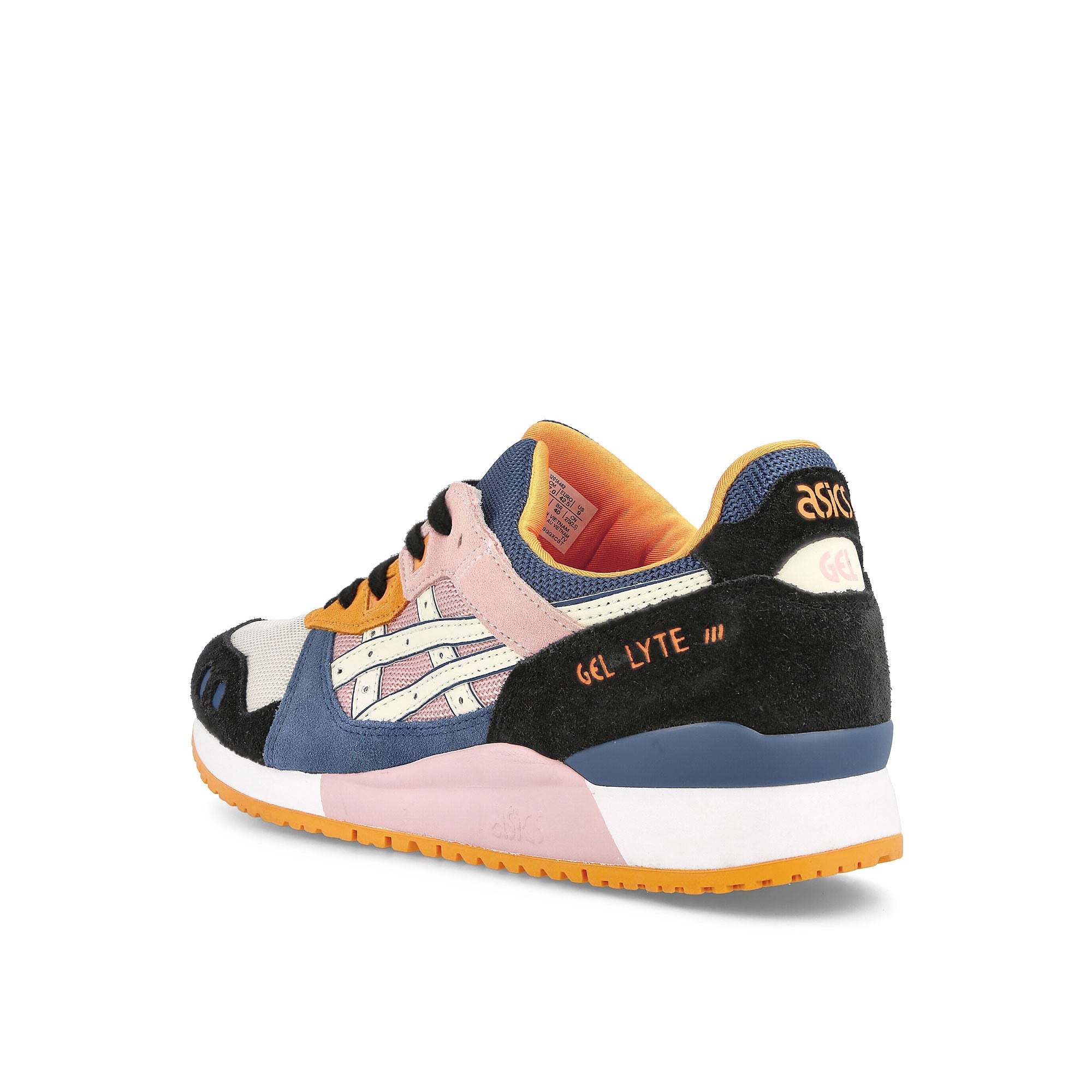 Asics gel lyte iii og Ginger Peach / Birch Low Top Sneakers Material | Overkill