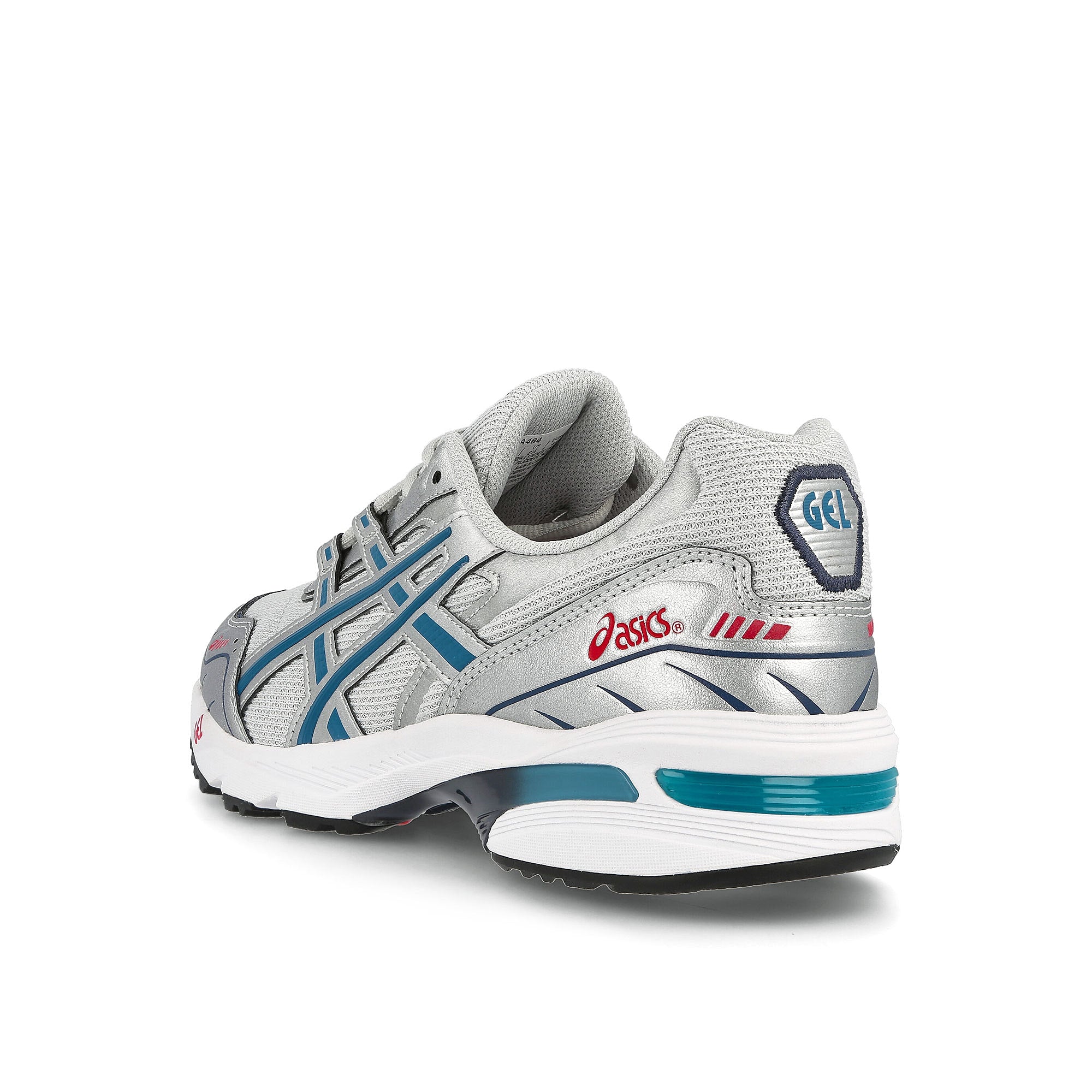 Asics gel-1090 Glacier Grey / Pure Silver Close-up | Overkill