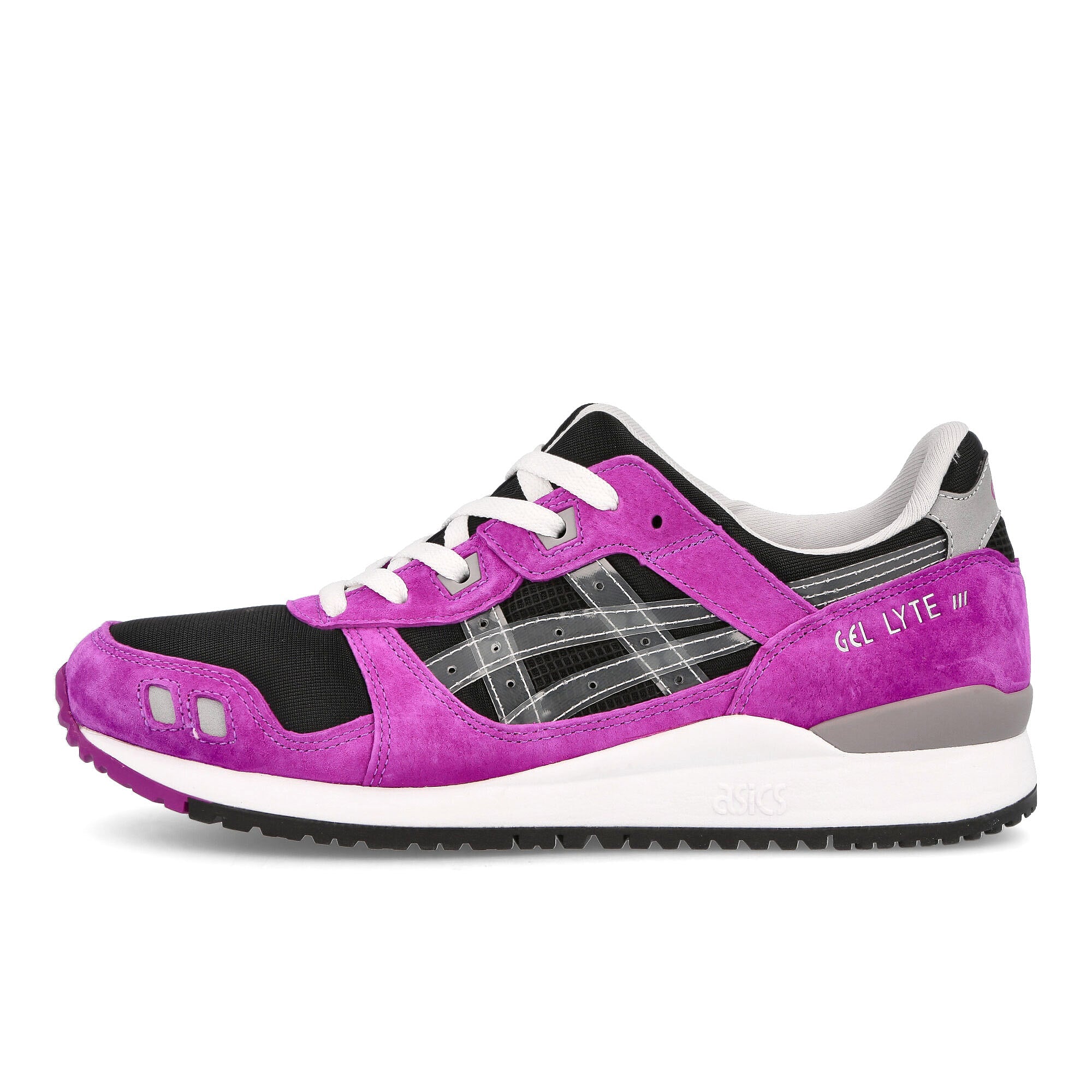 Asics Gel Lyte III OG Black-Purple Low Top Sneakers 1201A568-001 | Overkill