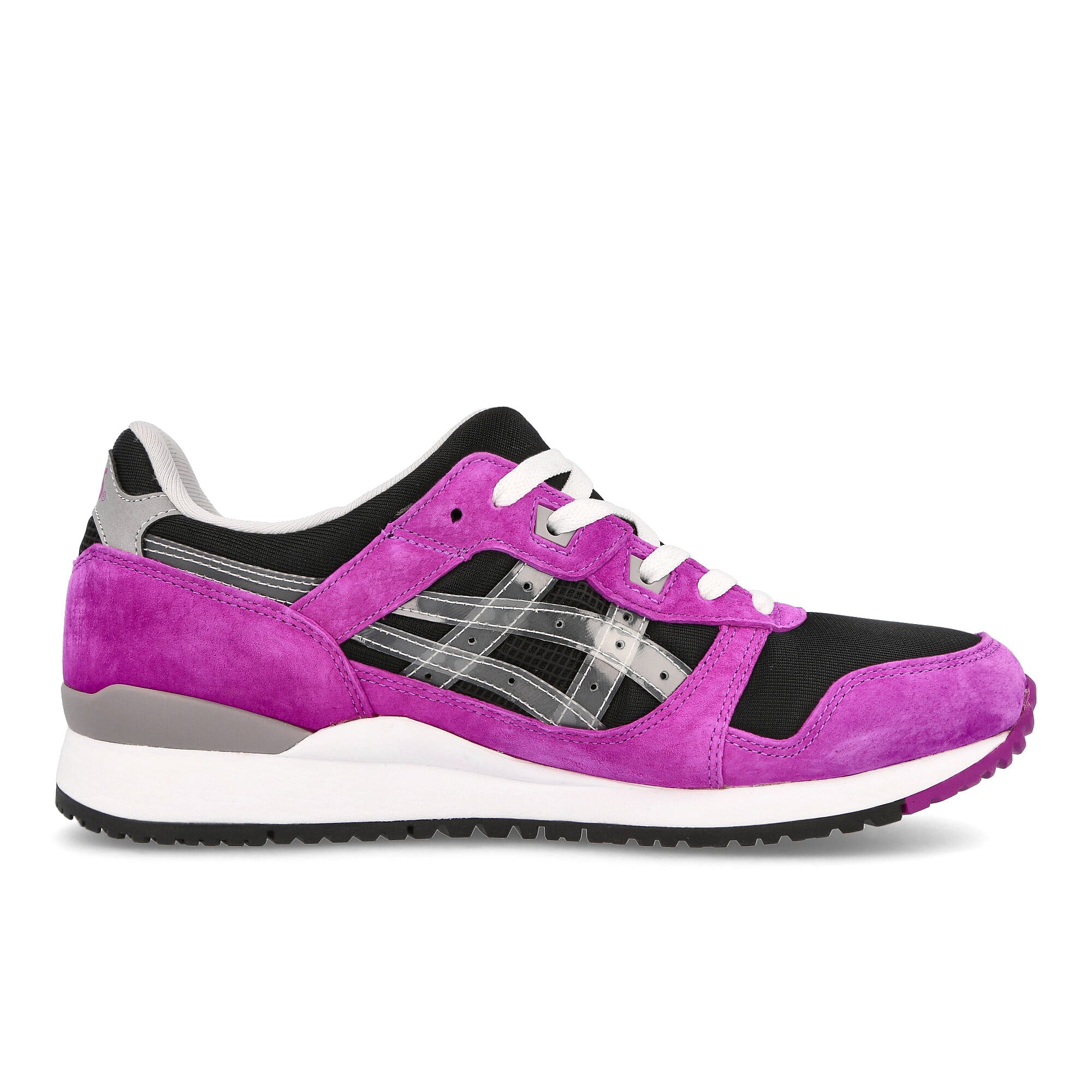 Asics Gel Lyte III OG Black-Purple Low Top Sneakers Silhouette | Overkill