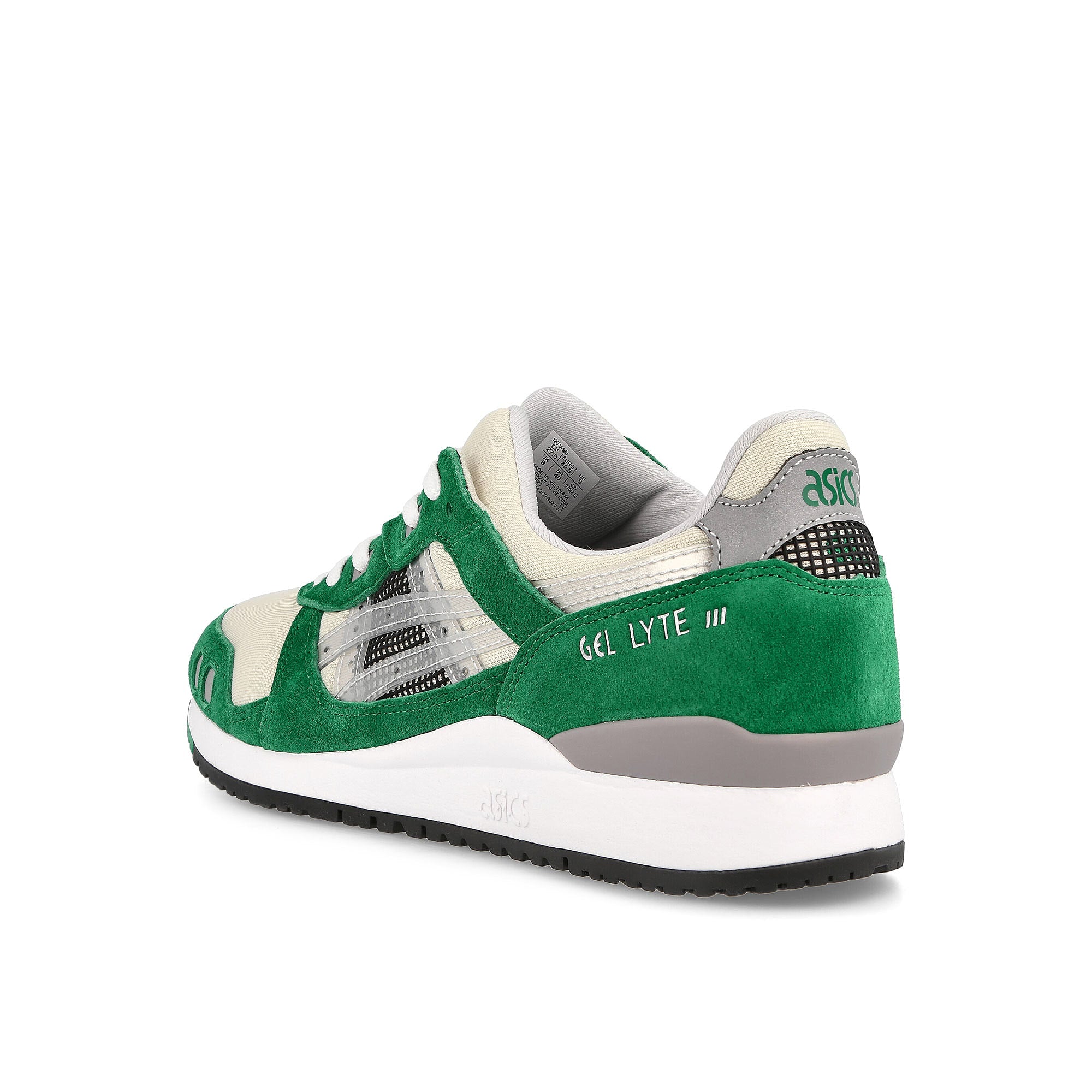 Asics Gel Lyte III OG Babys Breath-Green Tambourine Low Top Sneakers Material | Overkill