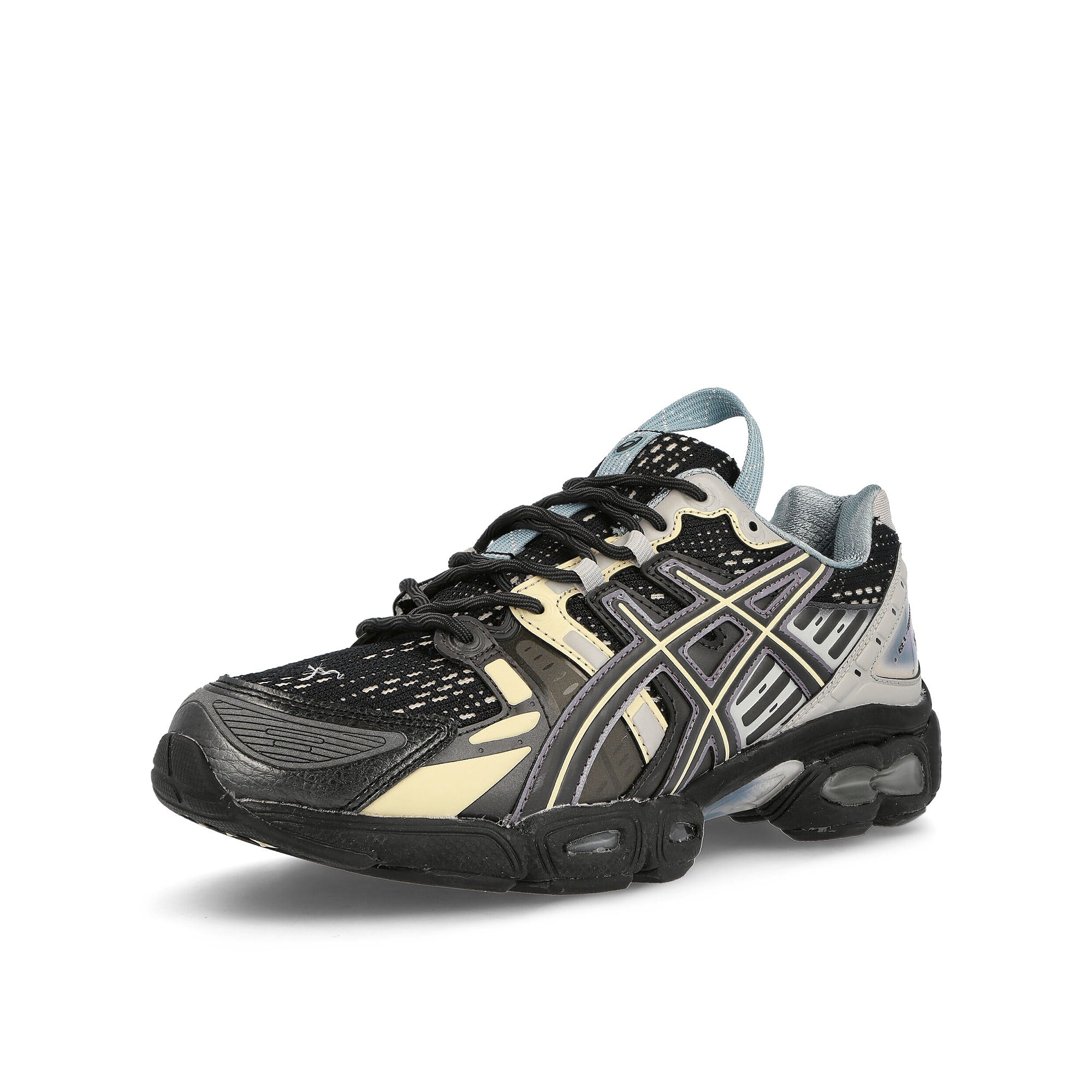 Asics ub5-s gel nimbus 9 Black / Gunmetal Sneakers Close Up | Overkill