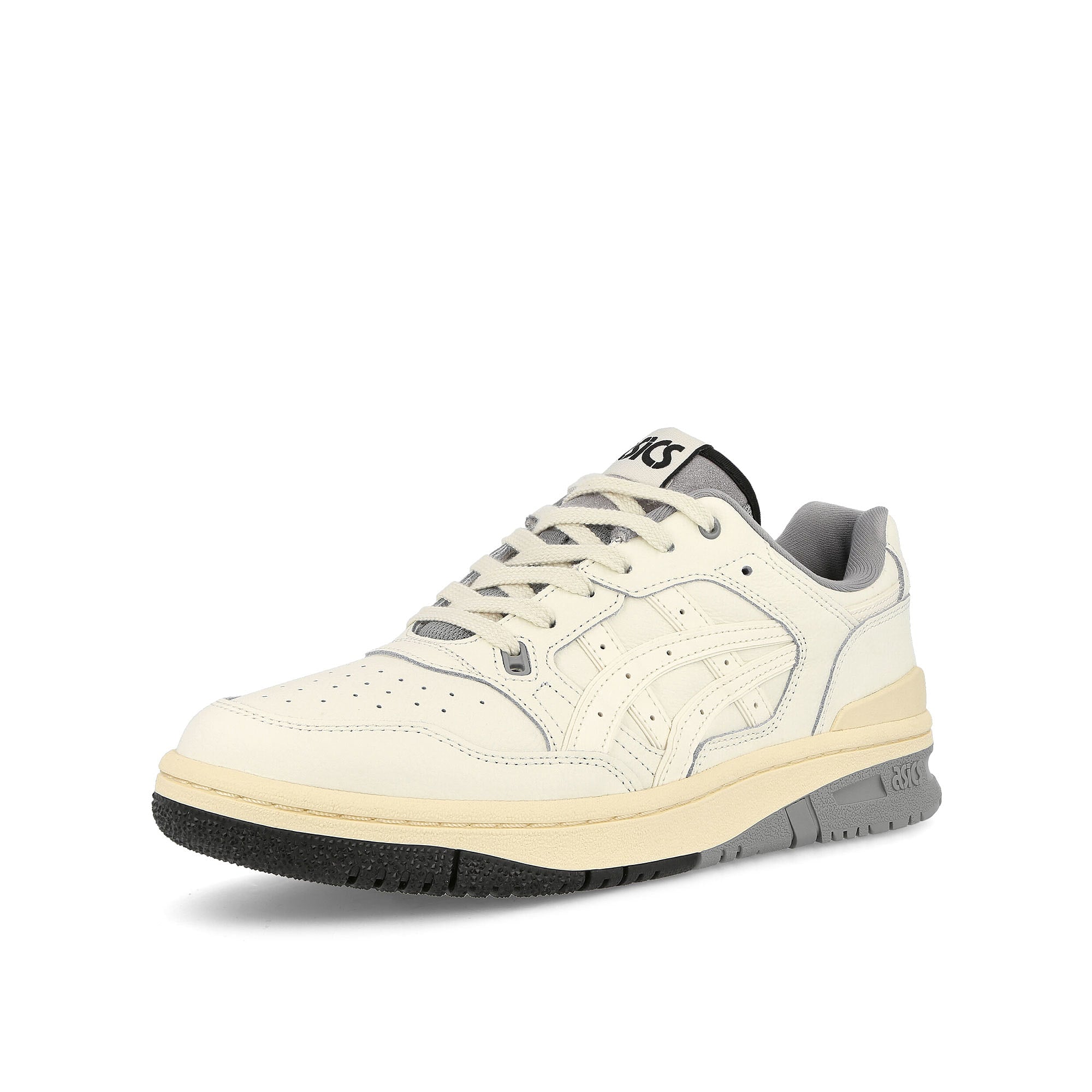 Asics Ballaholic x Asics EX89 Cream / Cream Low Top Sneakers Close Up | Overkill