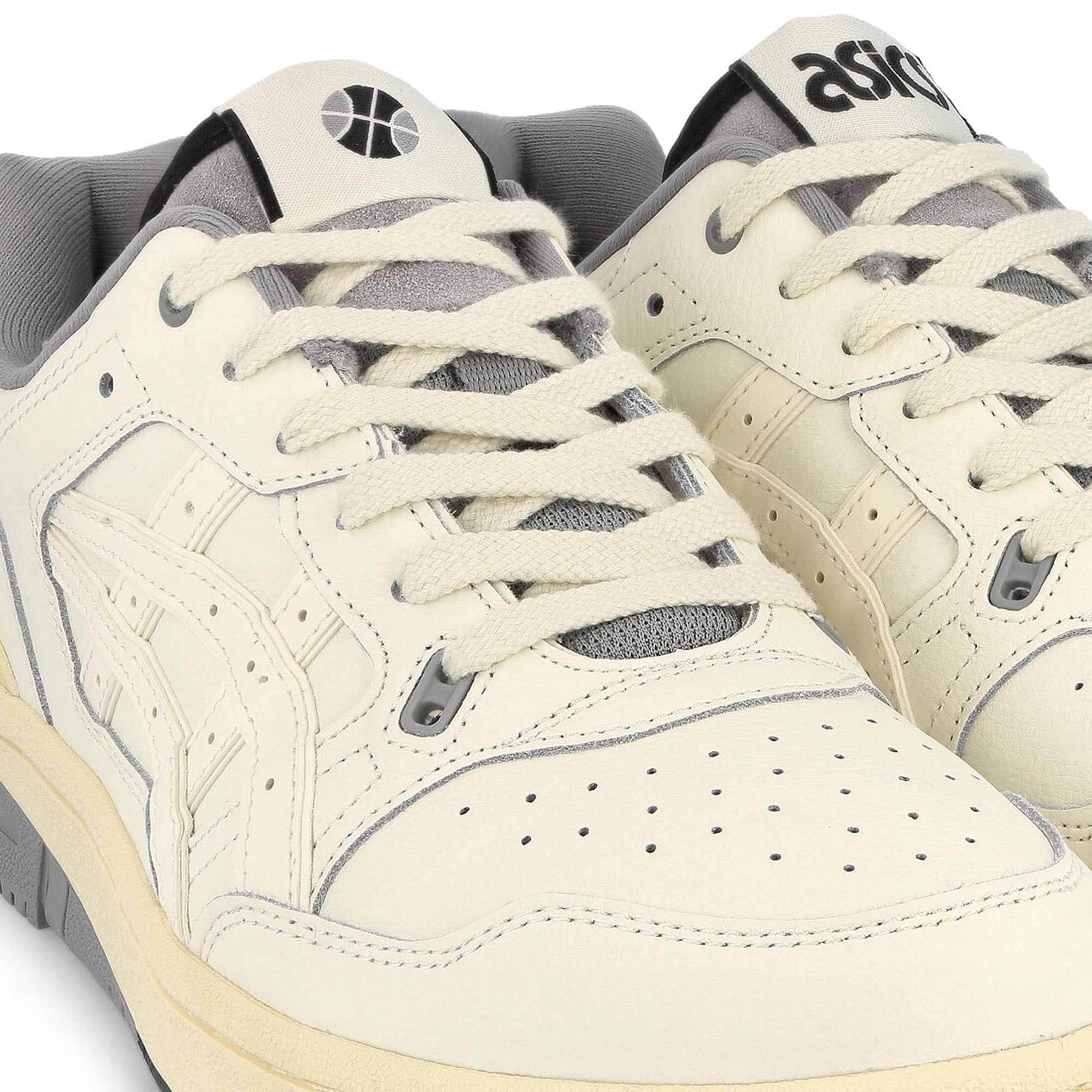 Asics Ballaholic x Asics EX89 Cream / Cream Low Top Sneakers Detailfoto | Overkill