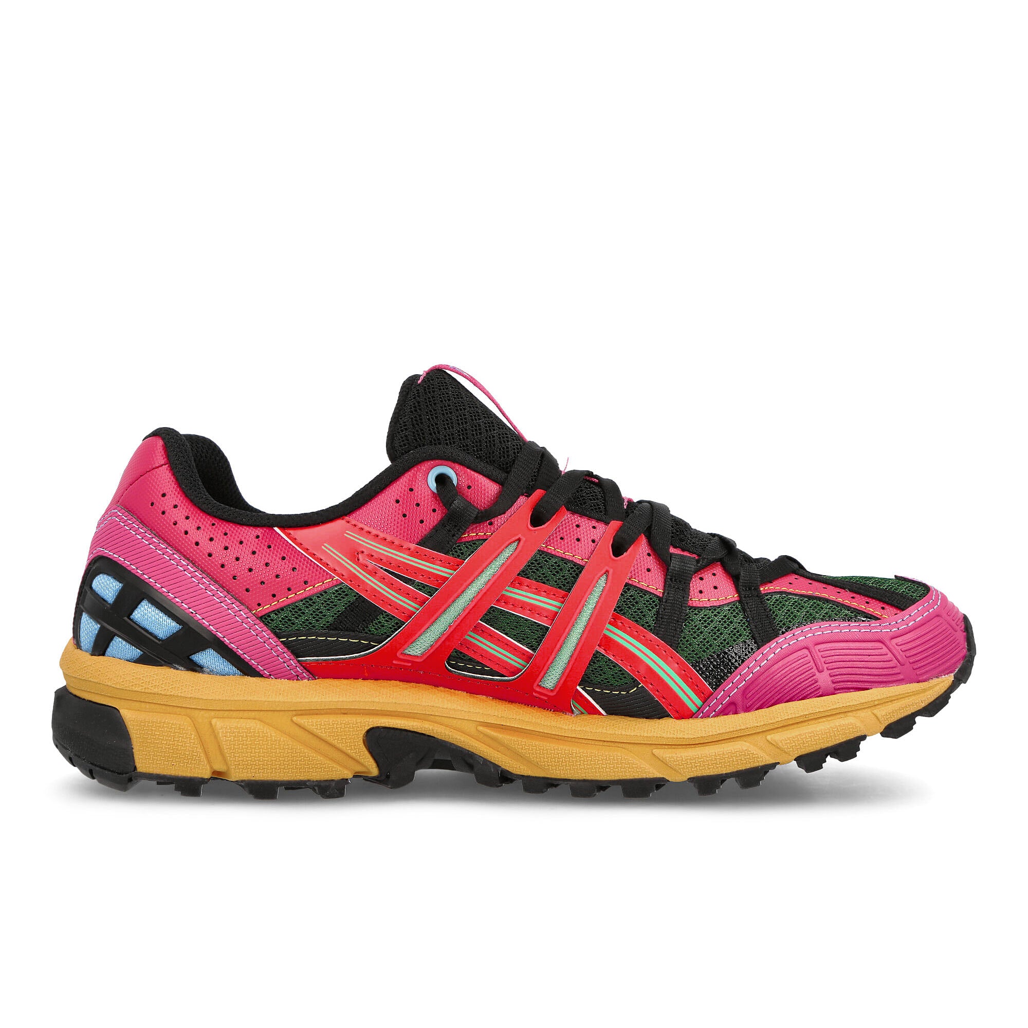 Asics Andersson Bell x Asics Gel-Sonoma 15-50 Bright Rose-Evergreen Low Top Sneakers Silhouette | Overkill