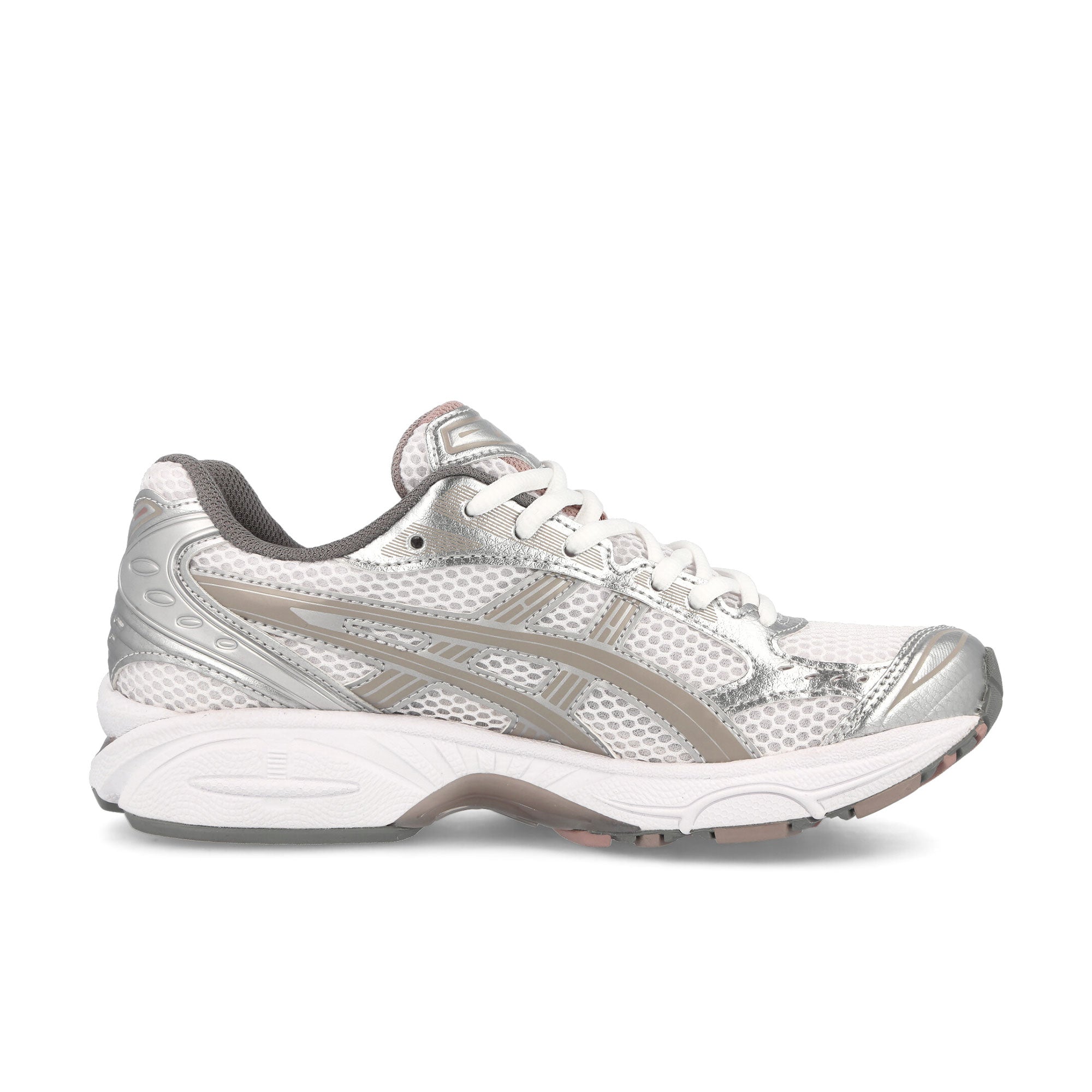 Asics Gel-Kayano 14 White-Moonrock Low Top Sneakers Silhouette | Overkill