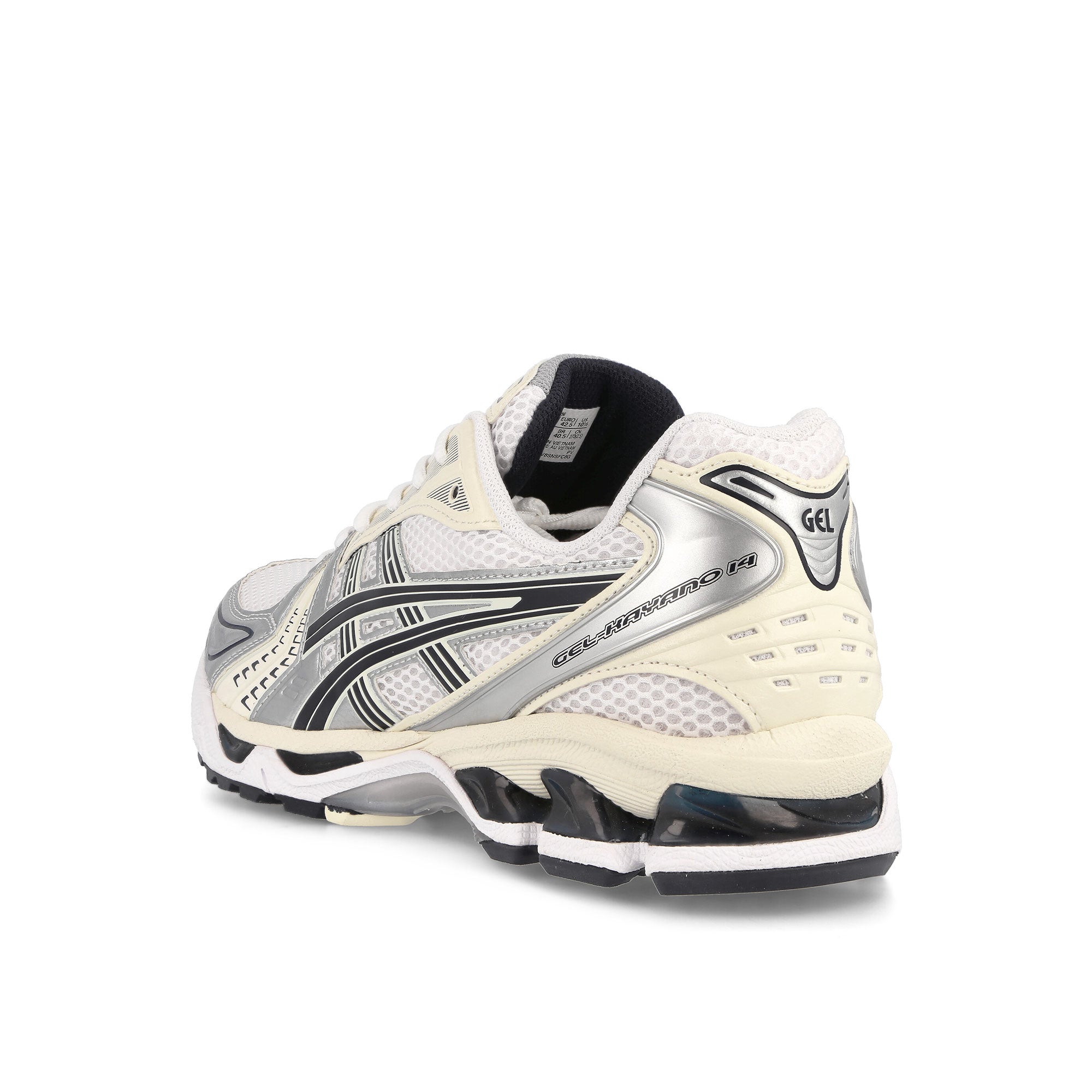 Asics Gel-Kayano 14 White / Midnight Low Top Sneakers Material | Overkill