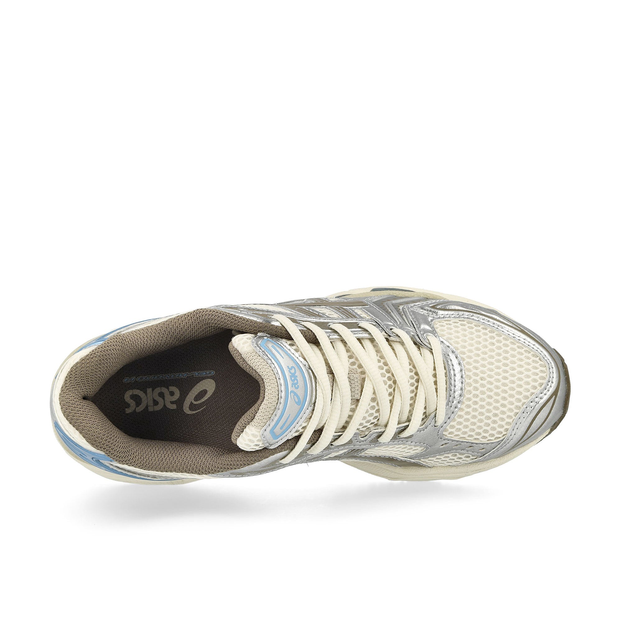 Asics Gel-Kayano 14 Cream / Pepper Low Top Sneakers Detailfoto | Overkill