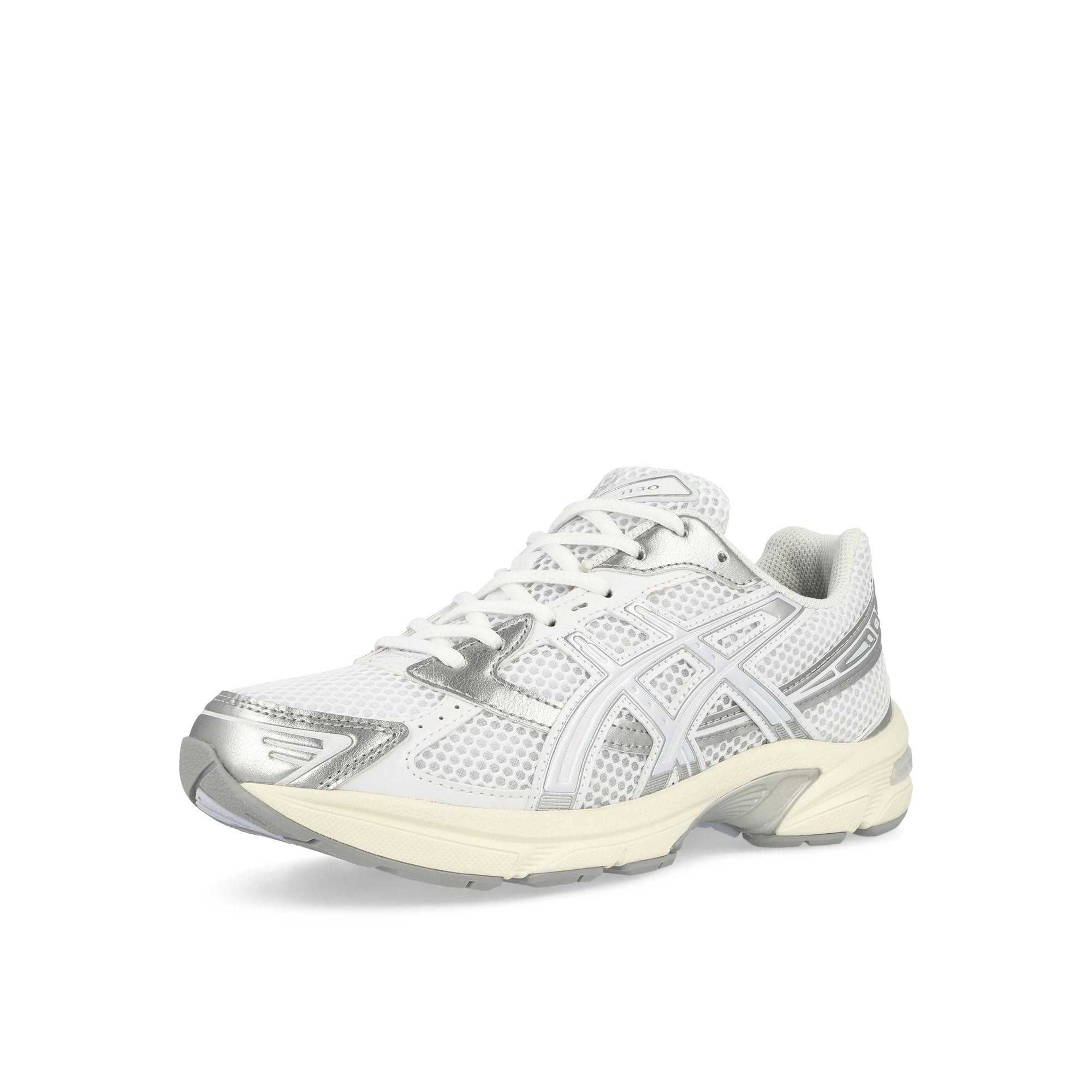 Asics Gel-1130 White / Blue Fade Low Top Sneakers Close Up | Overkill