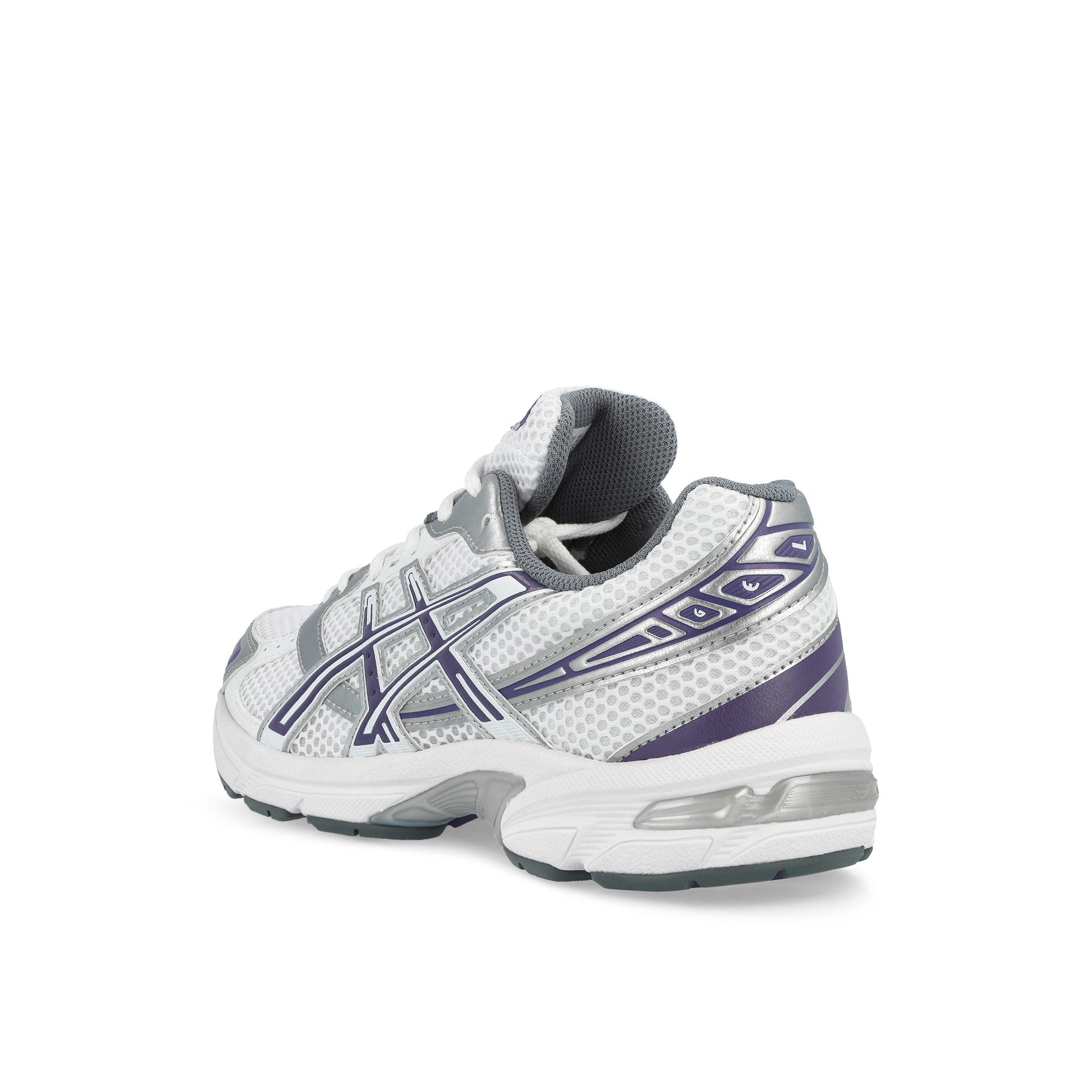 Asics Gel-1130 White / Dusty Purple Low Top Sneakers 1202A164-122 Material | Overkill