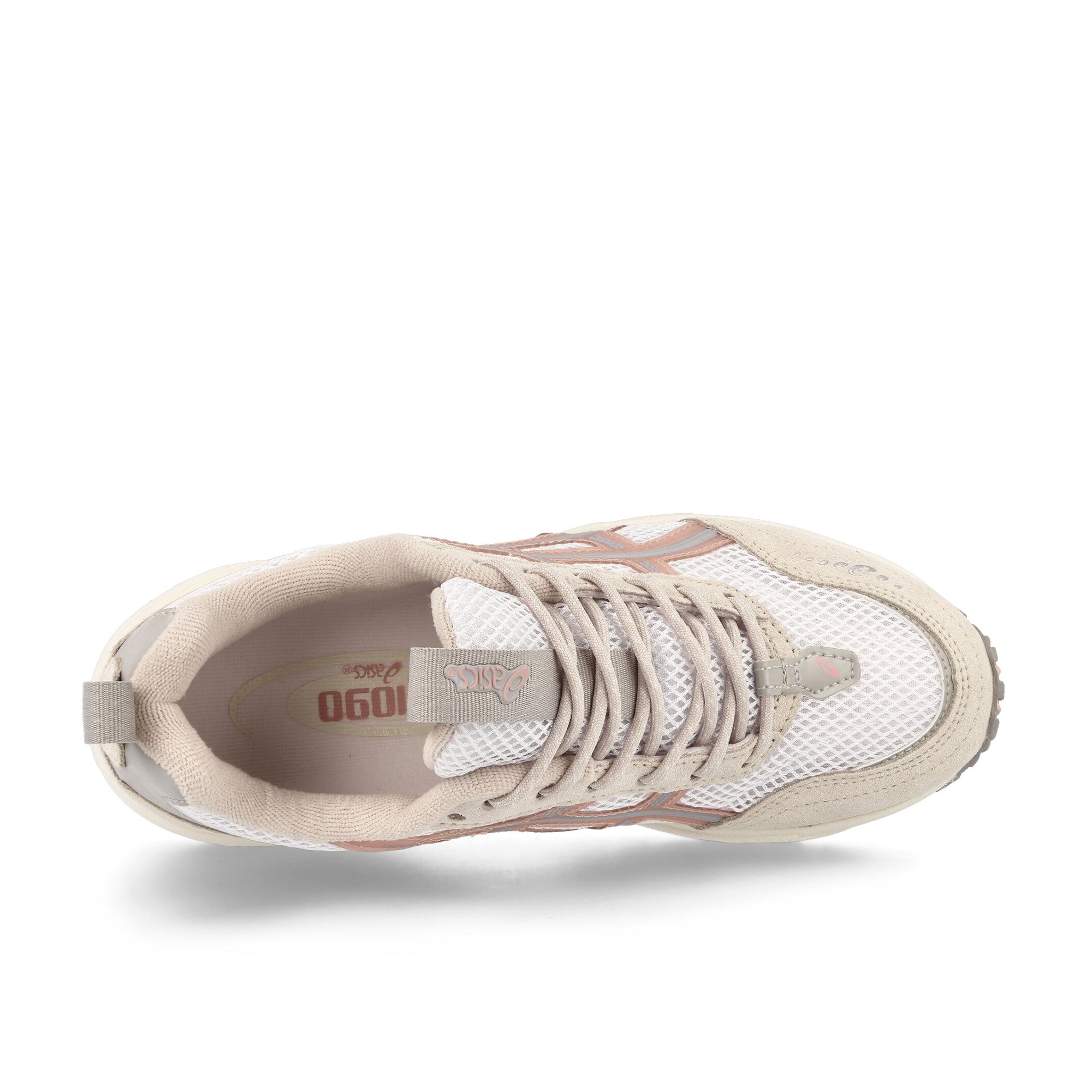 Asics Gel-1090v2 White / Maple Sugar Low Top Sneakers Detailfoto | Overkill