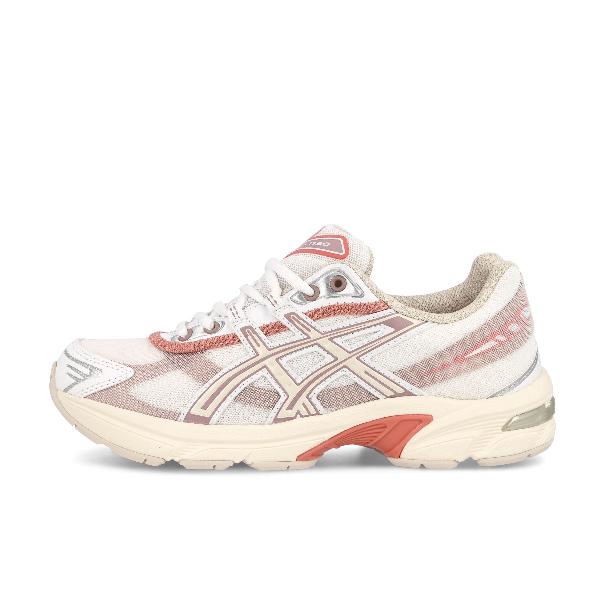 Asics Gel-1130 RE White-Oatmeal Low Top Sneakers 1202A398-101 | Overkill
