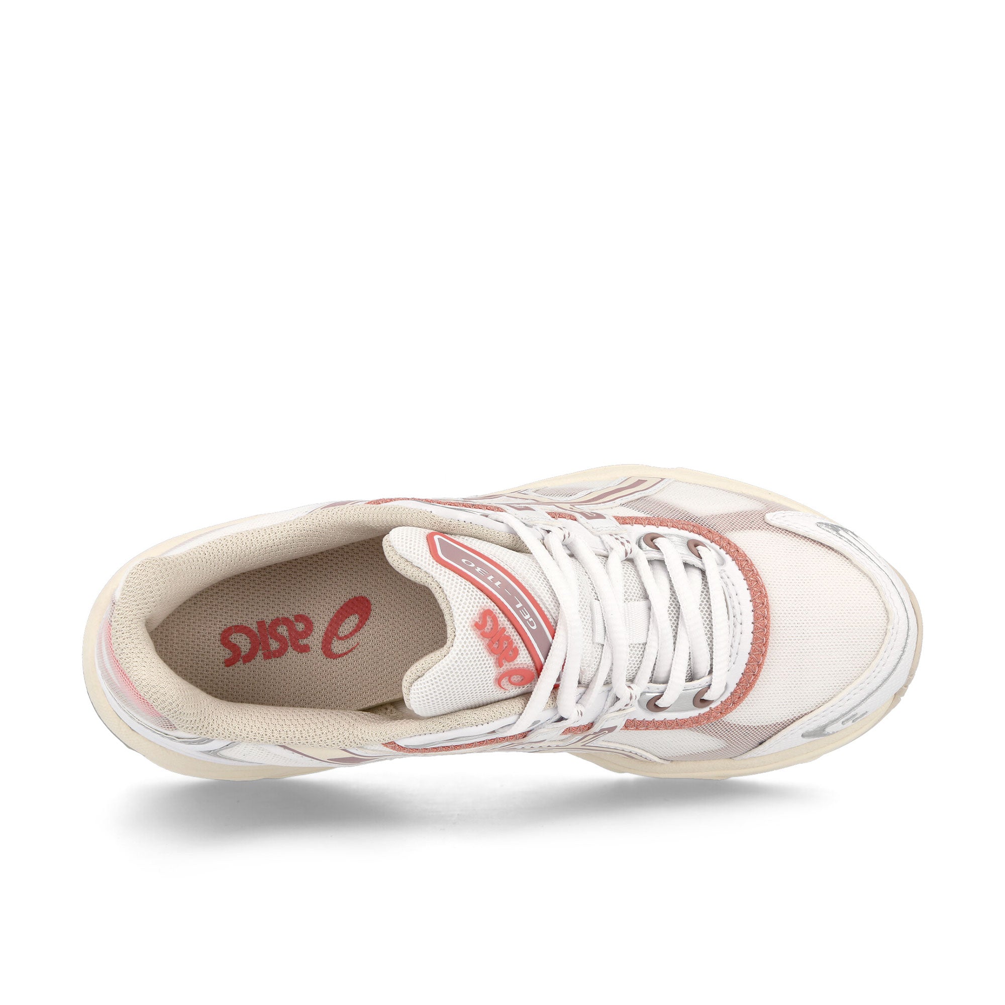 Asics Gel-1130 RE White-Oatmeal Low Top Sneakers Detailfoto | Overkill