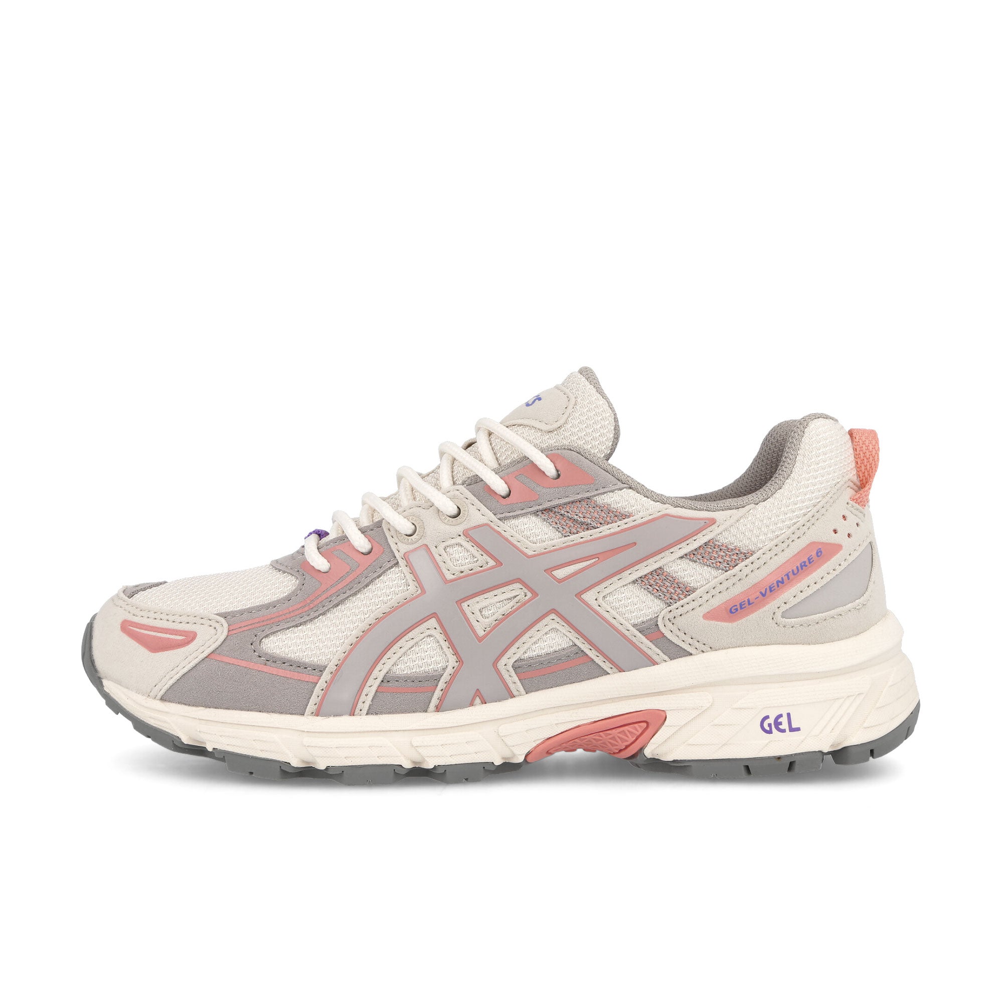 Asics Gel-Venture 6 Cream-Oyster Grey Low Top Sneakers 1202A448-102 | Overkill