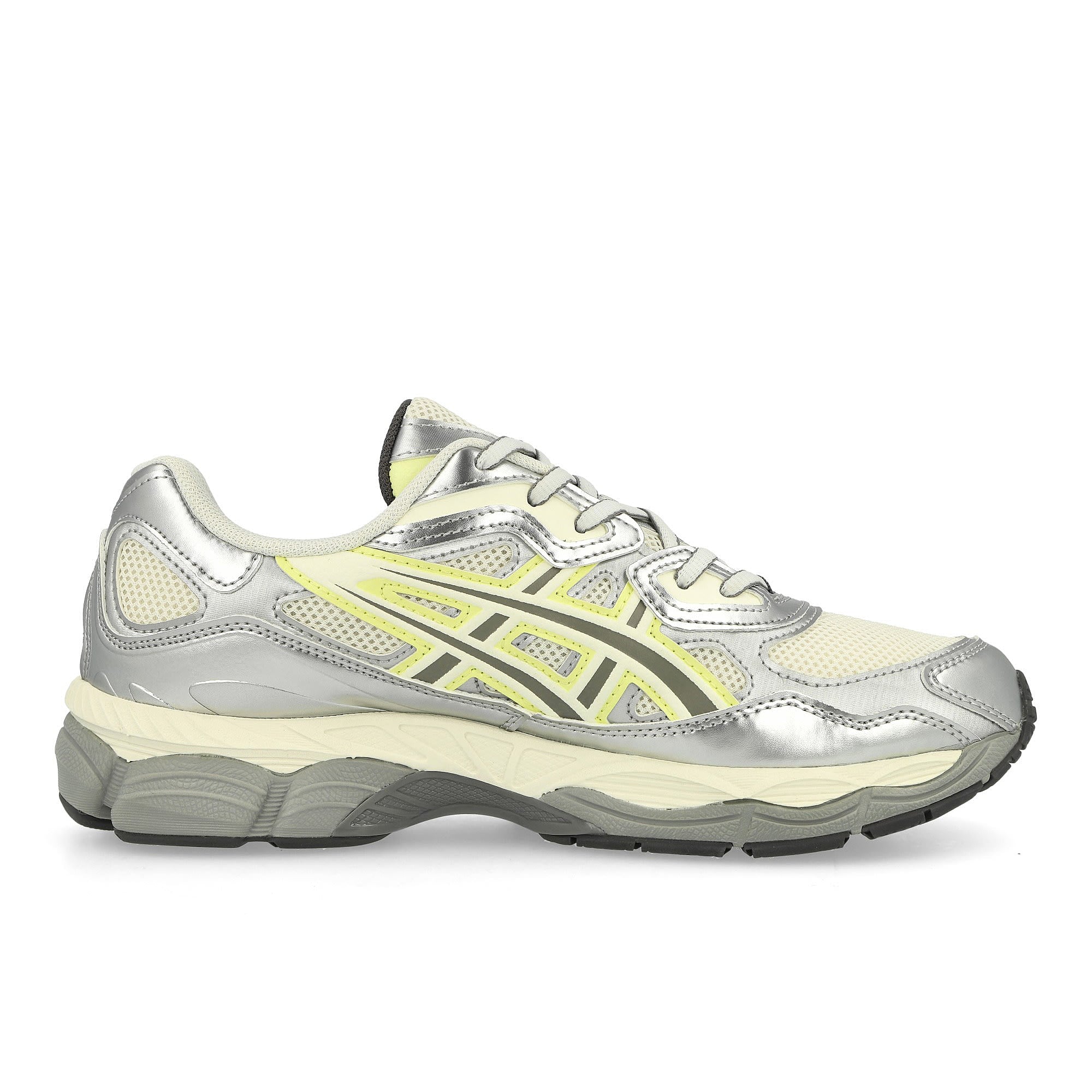 Asics Emmi x Asics Gel-NYC White / Huddle Yellow Low Top Sneakers Silhouette | Overkill
