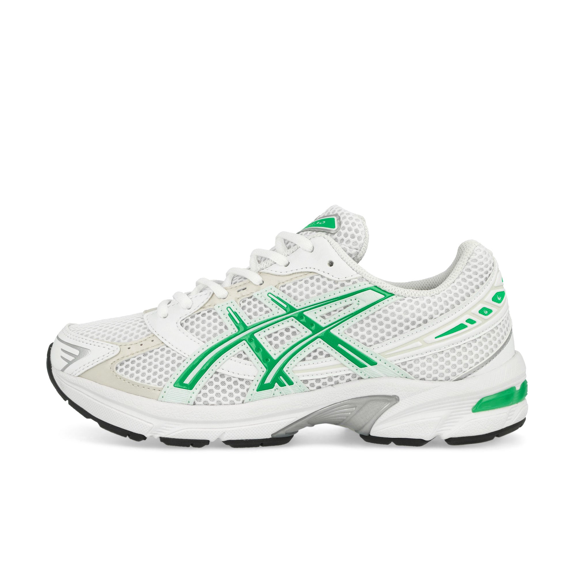 Asics Gel-1130 White / Malachite Green Low Top Sneakers 1202A501-100 | Overkill
