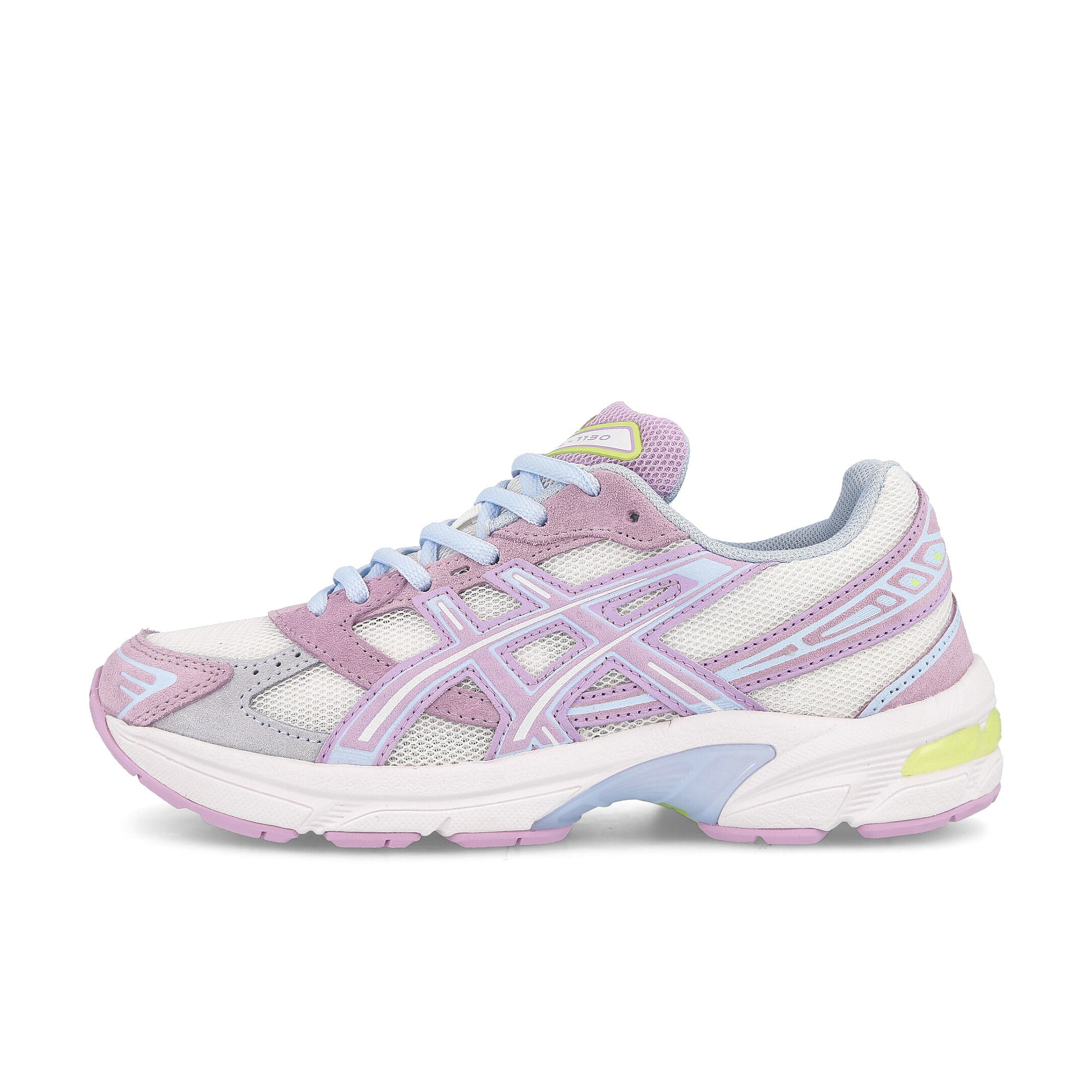 Asics Gel-1130 White-Lilac Tech Low Top Sneakers 1202A163-101 | Overkill