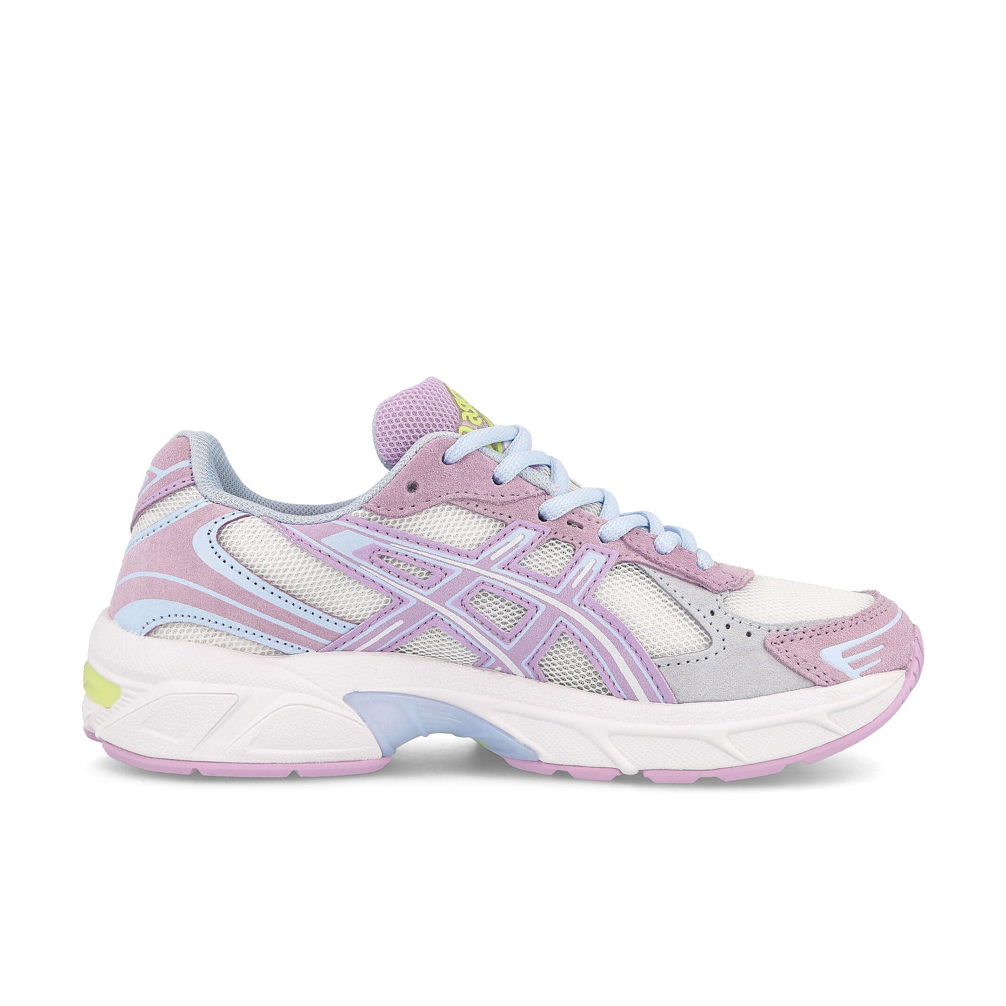 Asics Gel-1130 White-Lilac Tech Low Top Sneakers Silhouette | Overkill