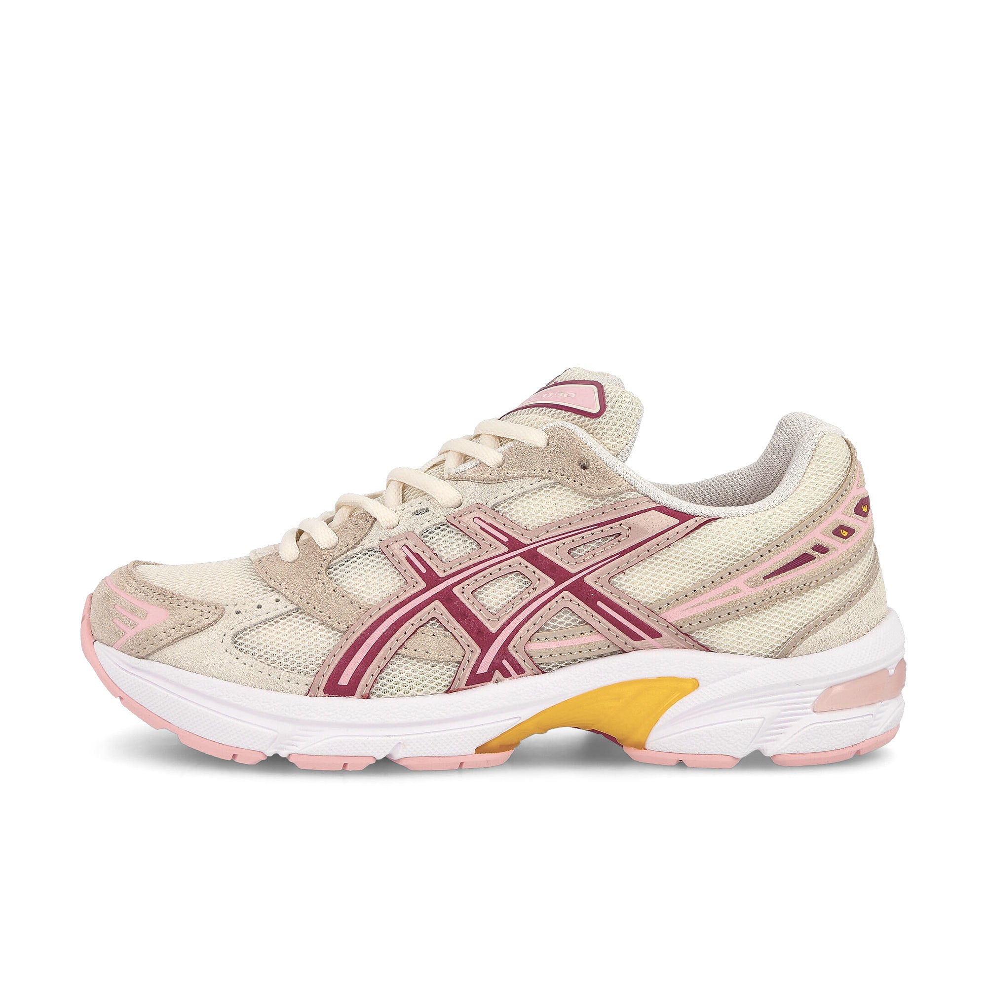 Asics Wmns Gel-1130 Birch / Cranberry Sneakers 1202A163-201 | Overkill