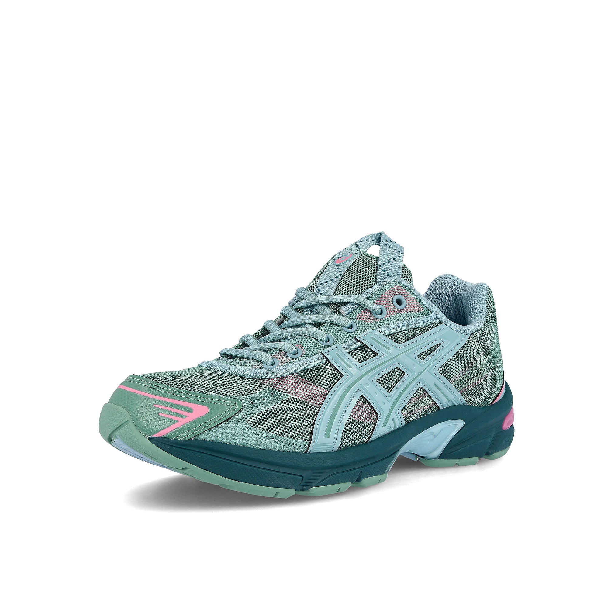 Asics wmns ub2-s gel-1130 Wasabi-Aquatic Sneakers Close Up | Overkill