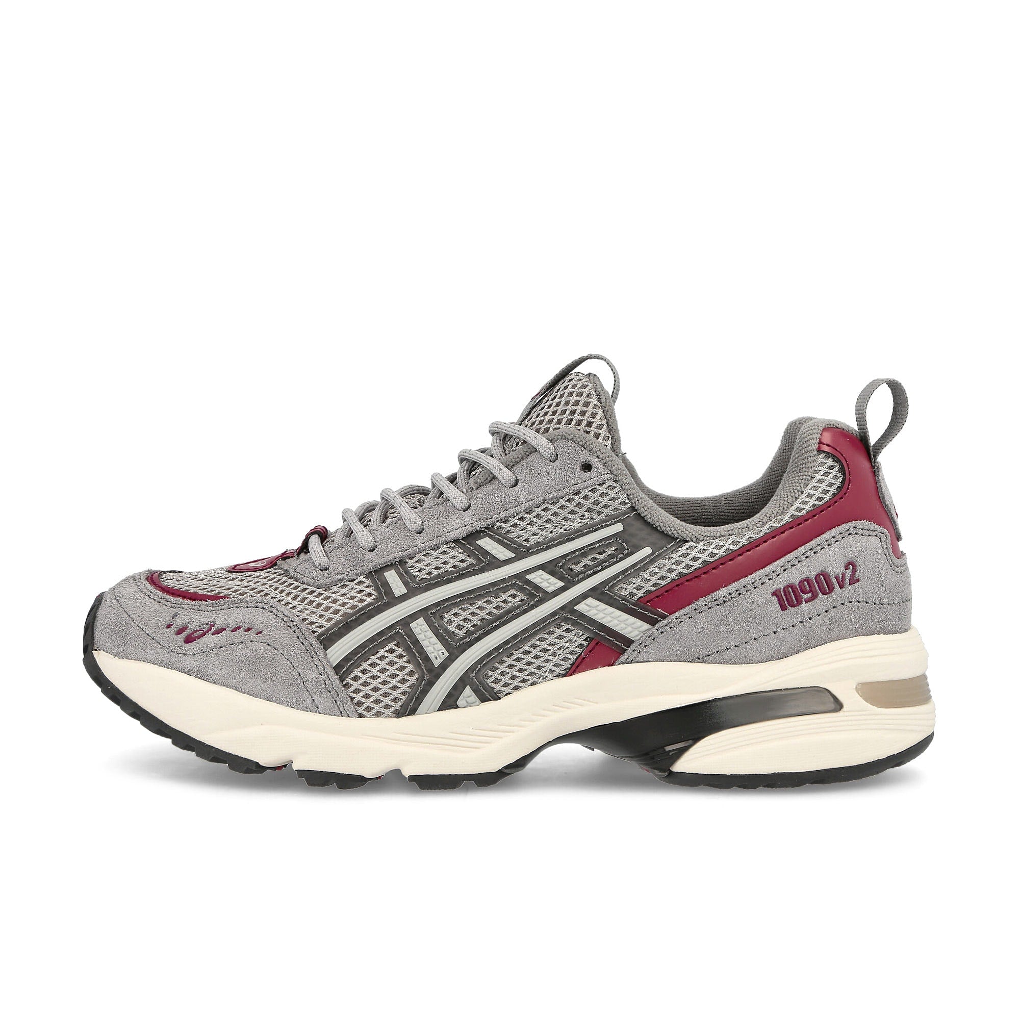 Asics Gel-1090v2 Oyster Grey-Clay Grey Low Top Sneakers 1202A383-023 | Overkill