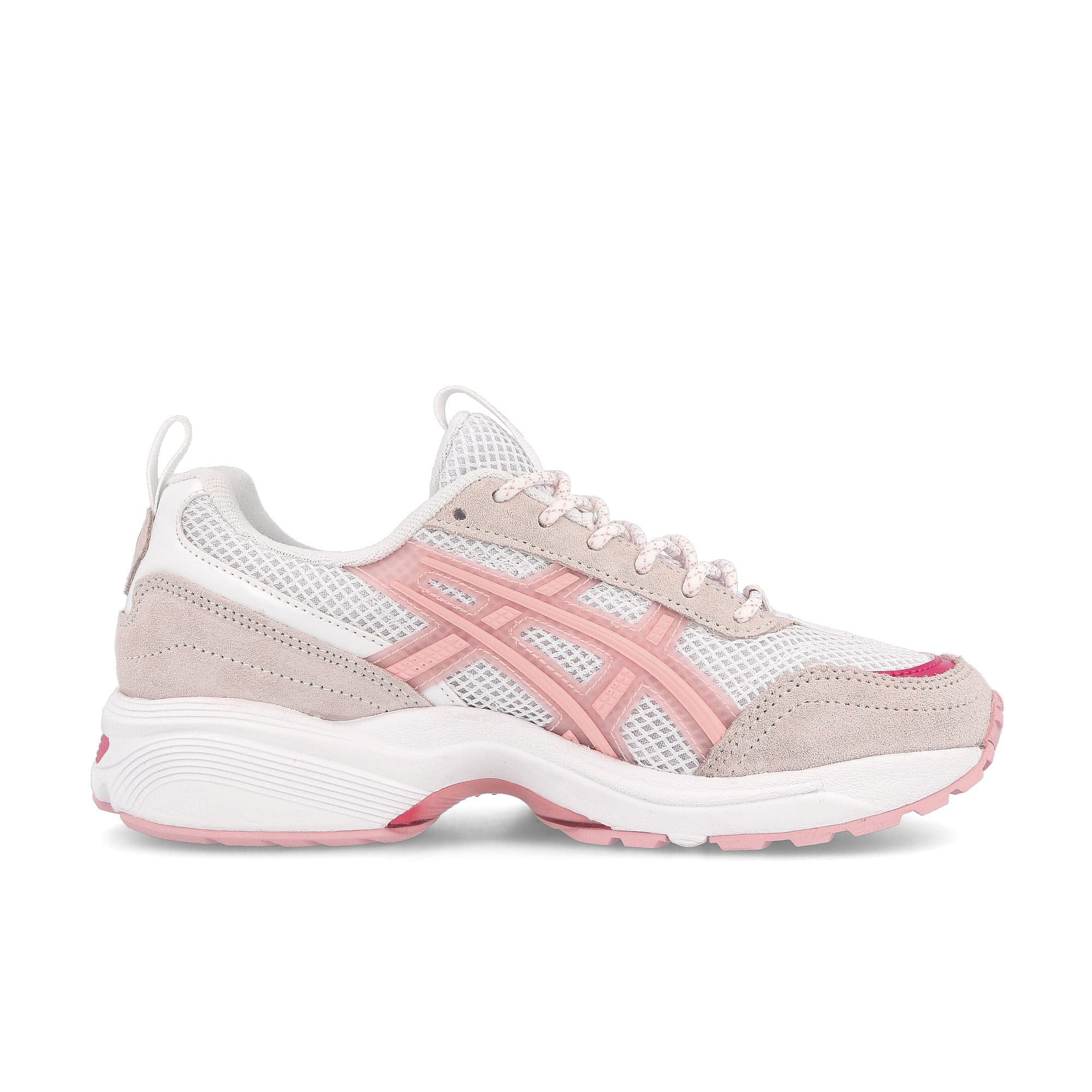 Asics wmns gel-1090v2 White-Frosted Rose Low Top Sneakers Silhouette | Overkill