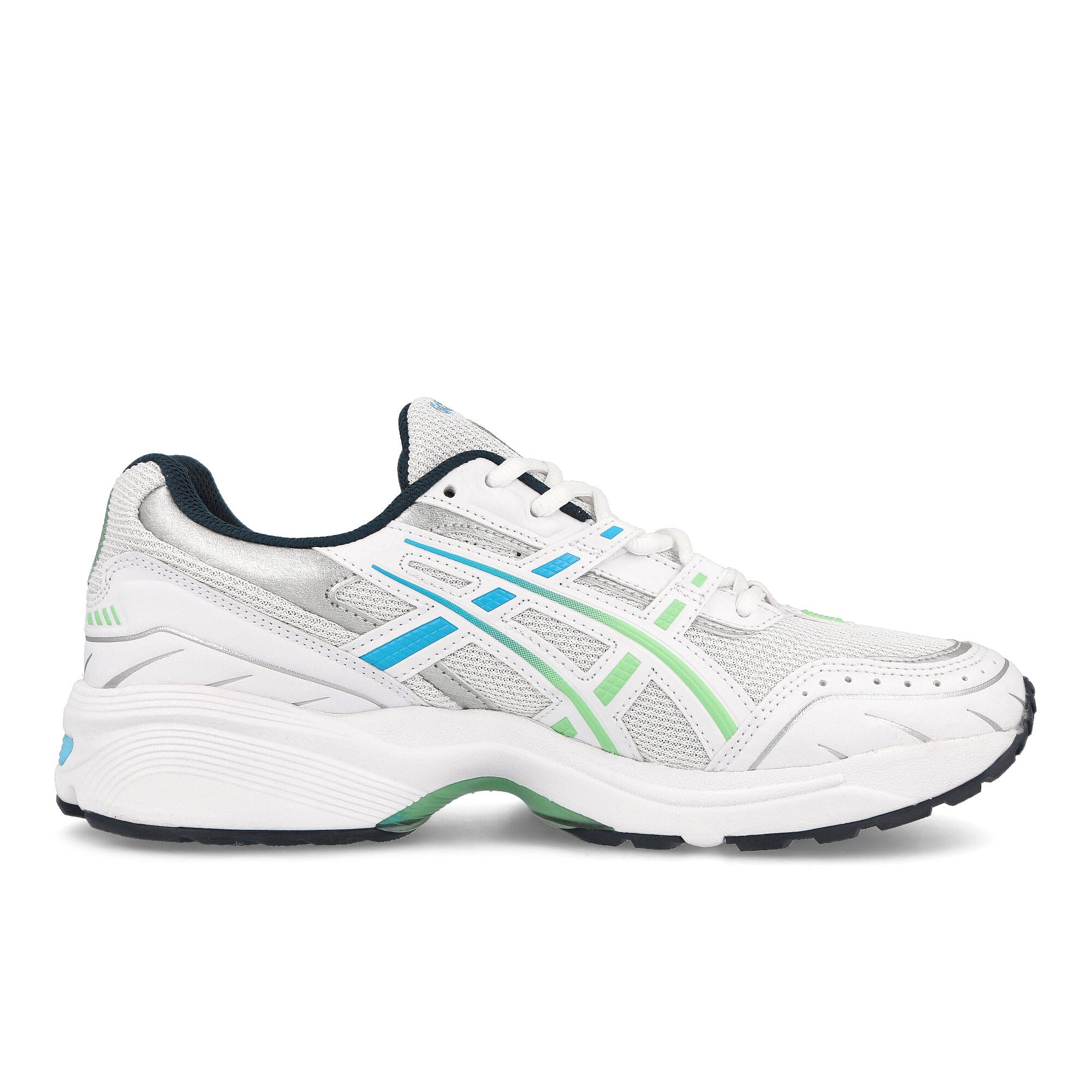 Asics wmns gel-1090 White-Blue Coast Low Top Sneakers Silhouette | Overkill