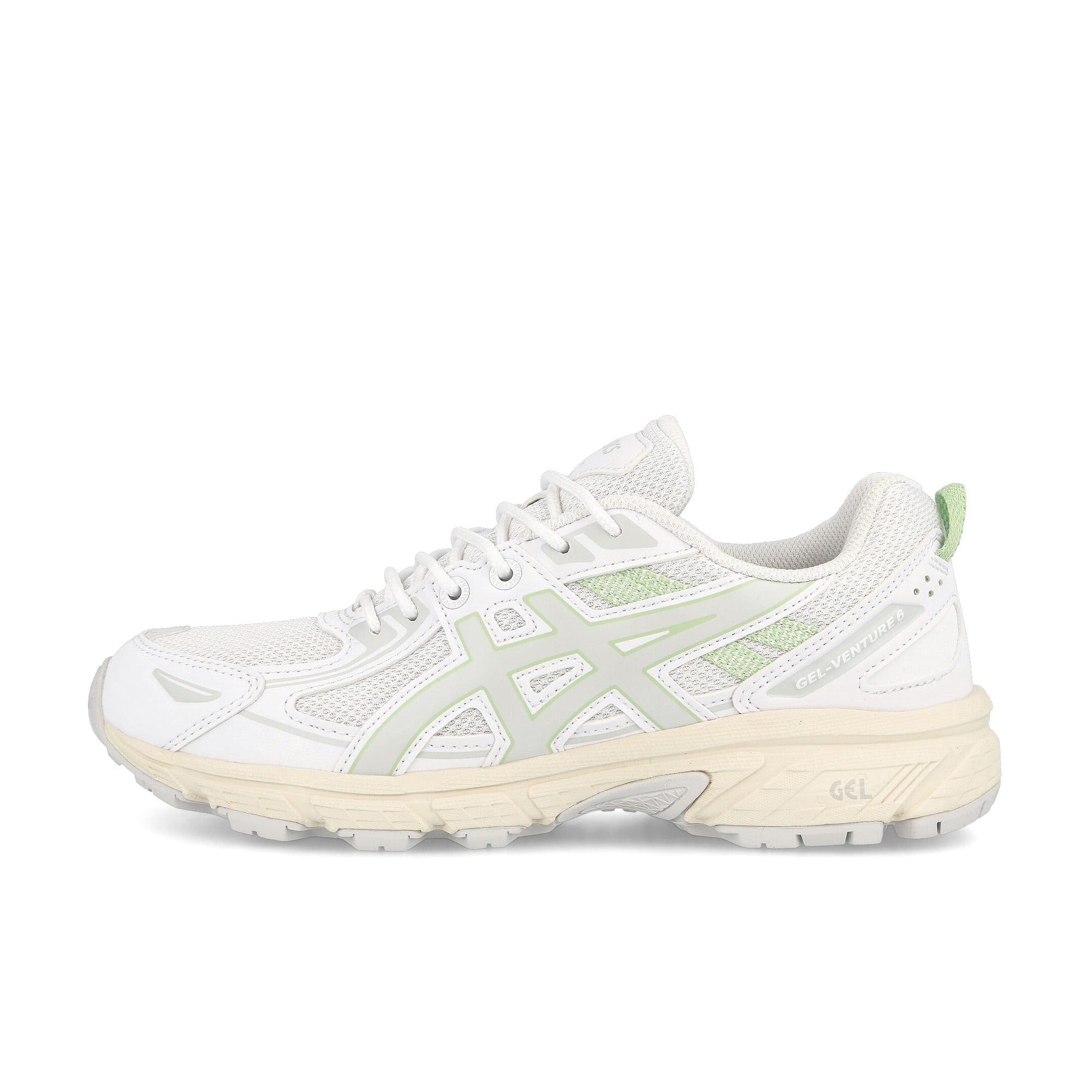 Asics Gel-Venture 6 White-Glacier Grey Low Top Sneakers 1202A436-101 | Overkill