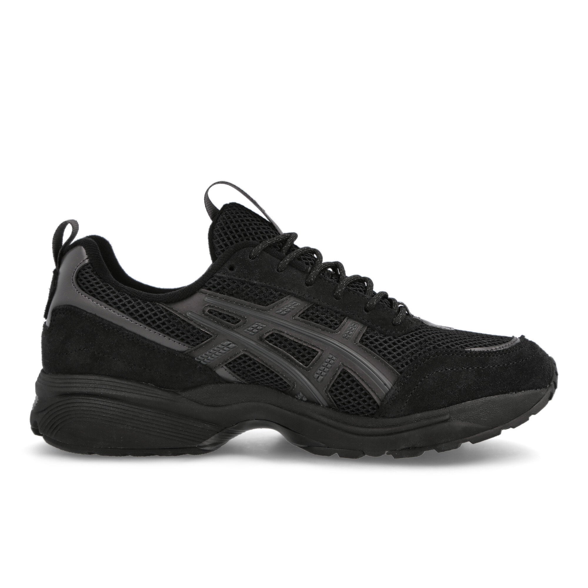 Asics Gel-1090v2 Black / Black Low Top Sneakers Silhouette | Overkill