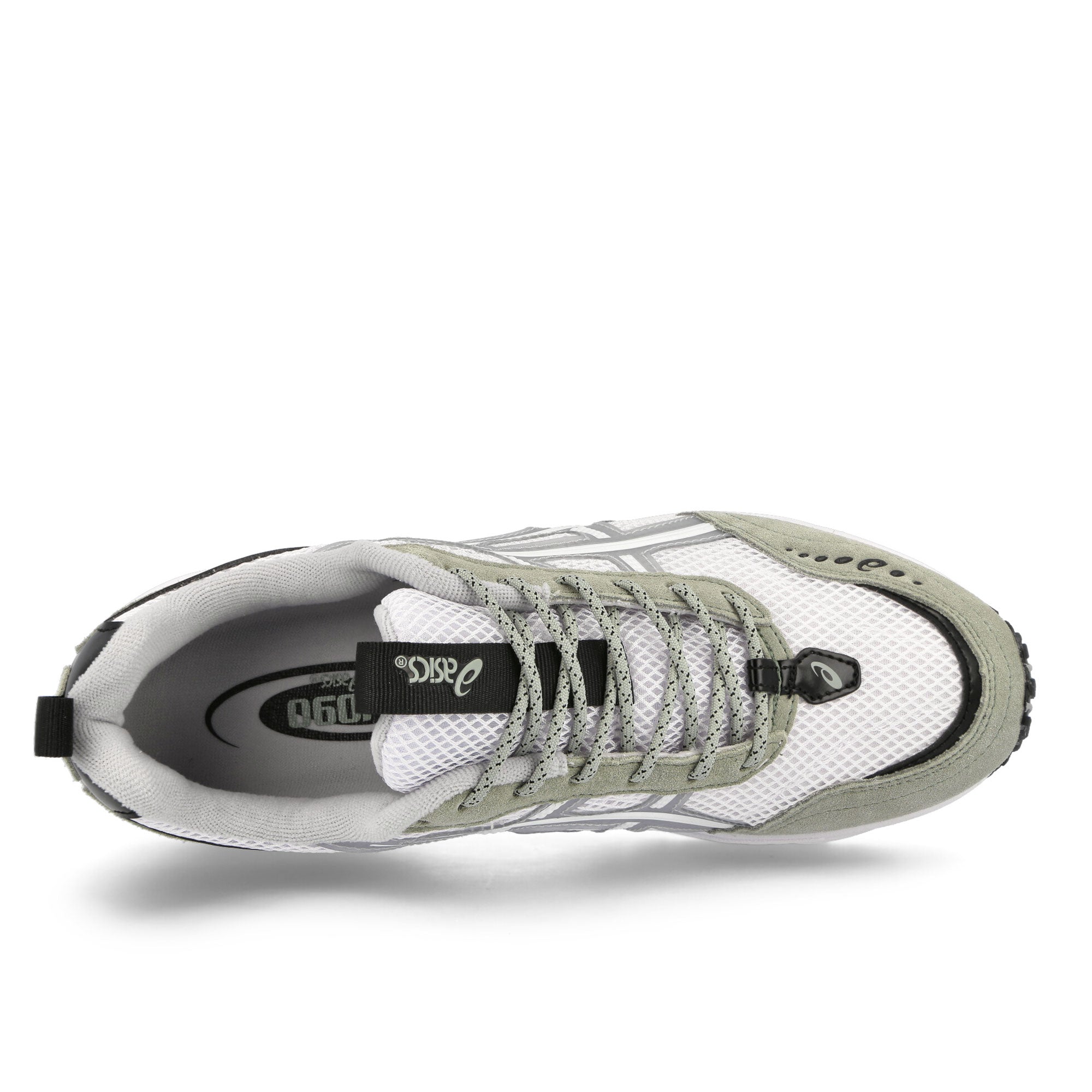 Asics Gel-1090v2 White-Mid Grey Low Top Sneakers Detailfoto | Overkill