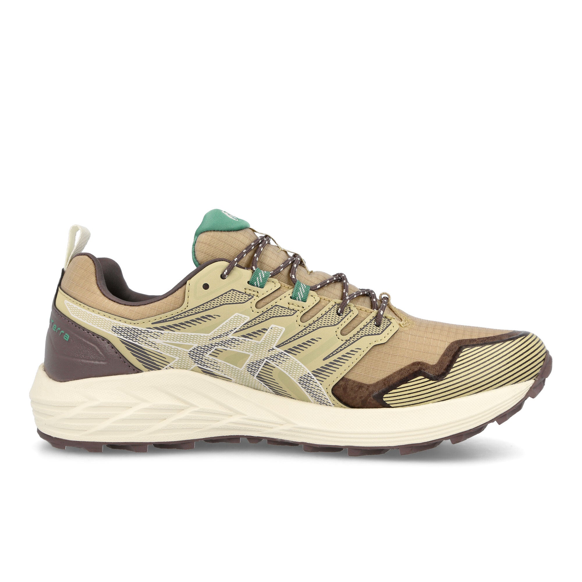 Asics Gel-Trabuco Terra SPS Sand-Cream Low Top Sneakers Silhouette | Overkill