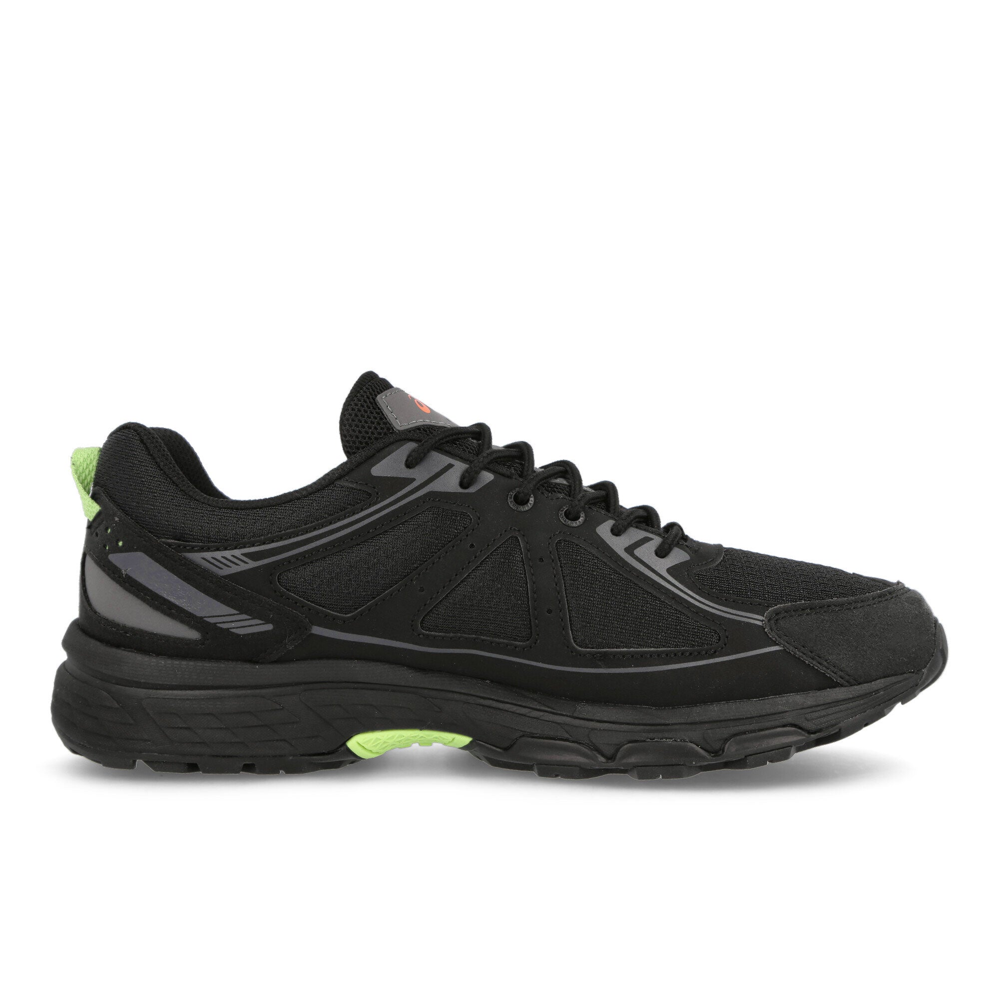 Asics Gel-Venture 6 Black-Lime Green Low Top Sneakers Silhouette | Overkill