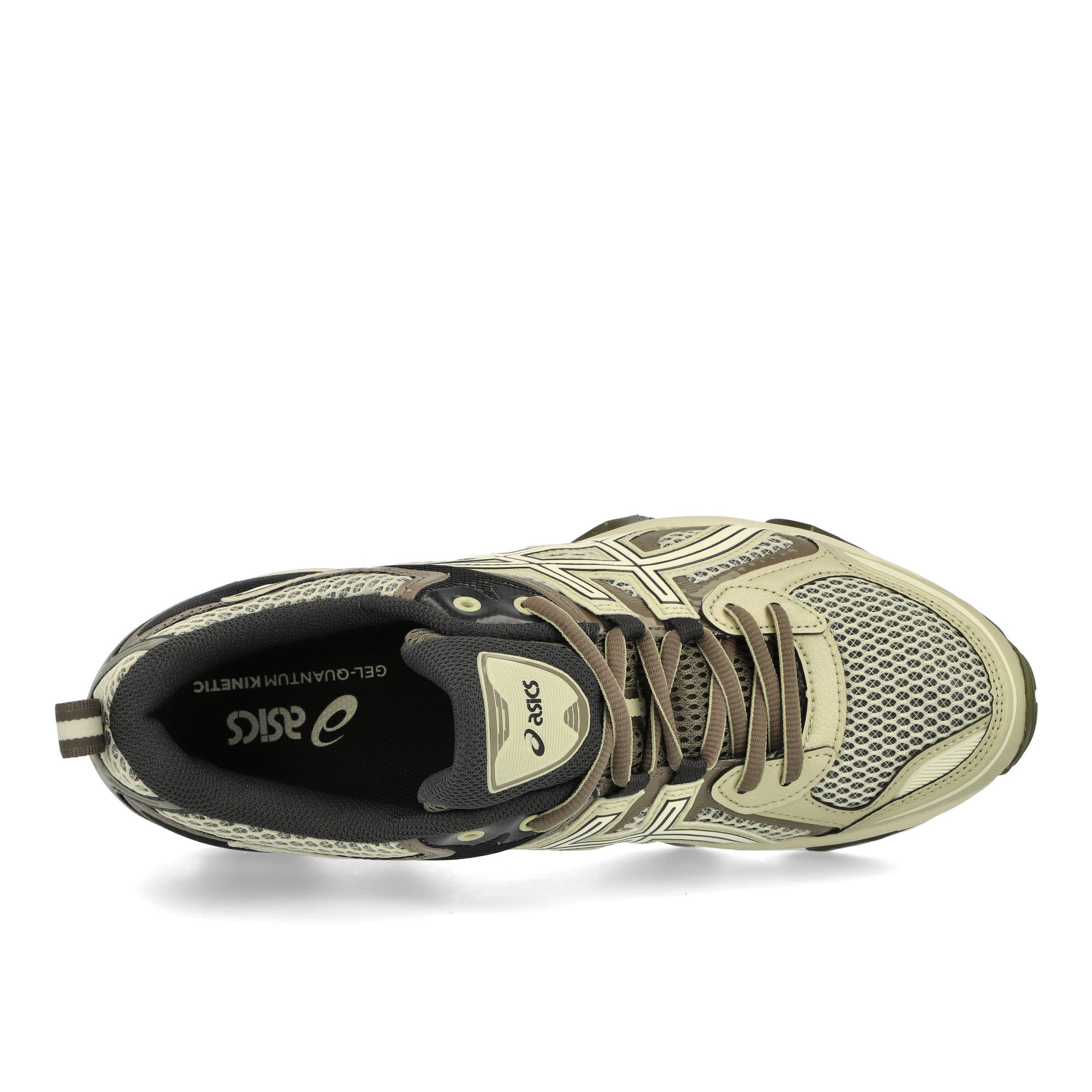 Asics Gel-Quantum Kinetic Birch Dark Taupe Low Top Sneakers Detailfoto | Overkill