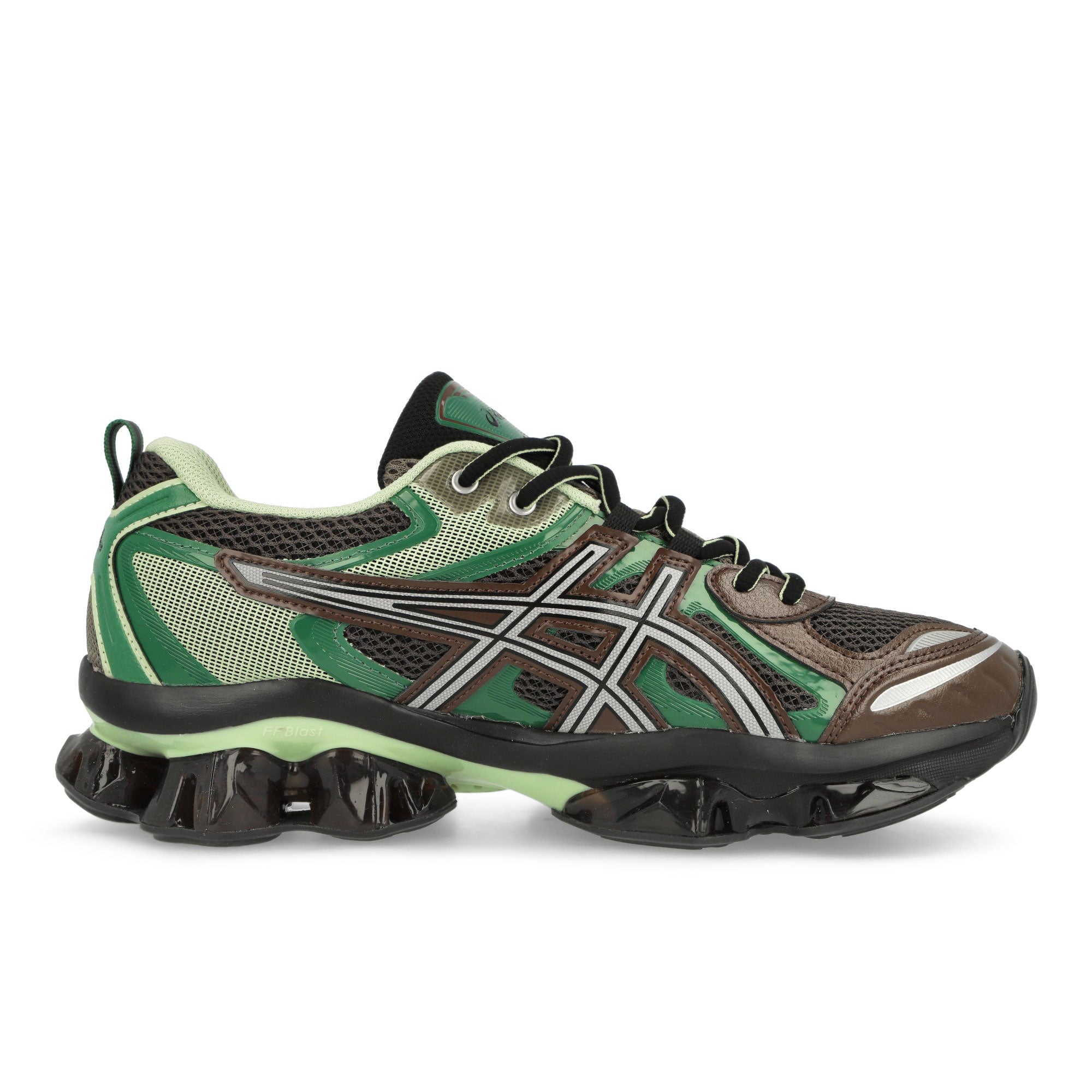 Asics Gel-Quantum Kinetic Dark Sepia / Shamrock Low Top Sneakers Silhouette | Overkill
