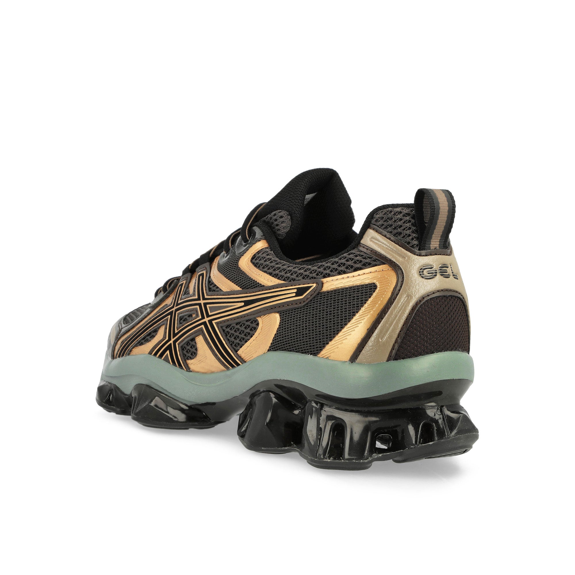 Asics Gel-Quantum Kinetic Dark Sepia / Black Low Top Sneakers Material | Overkill